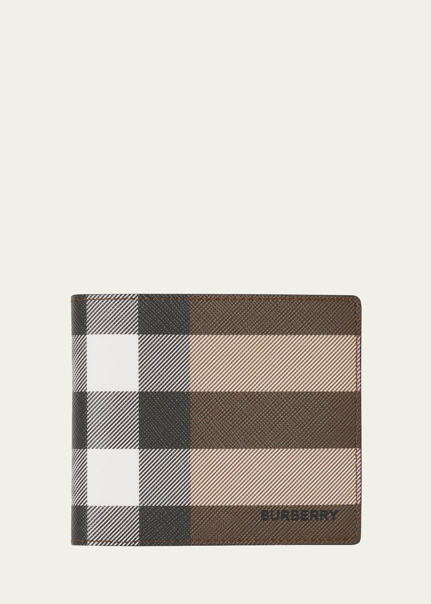 Burberry bifold wallet clearance