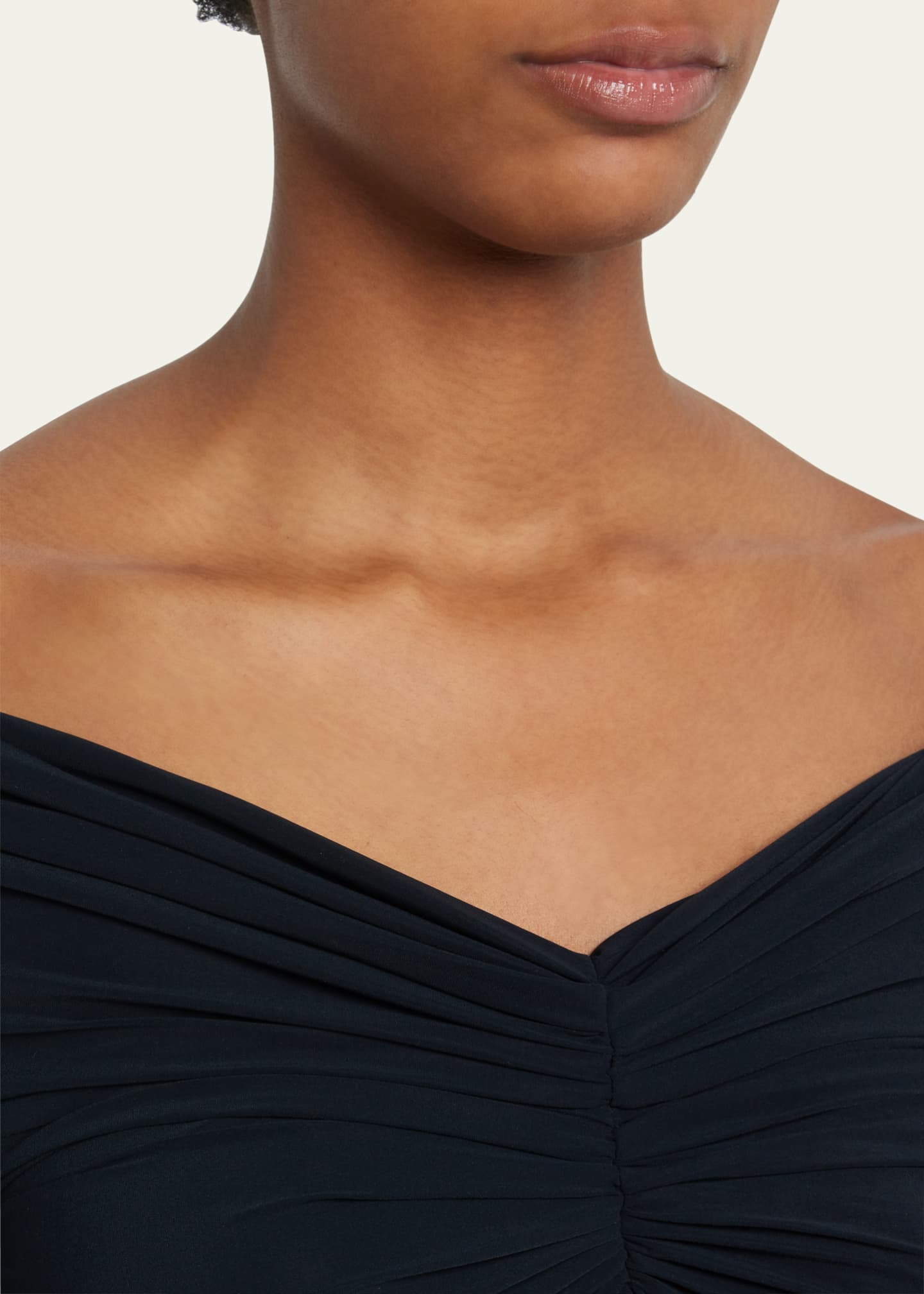 Burberry off the shoulder dress sales