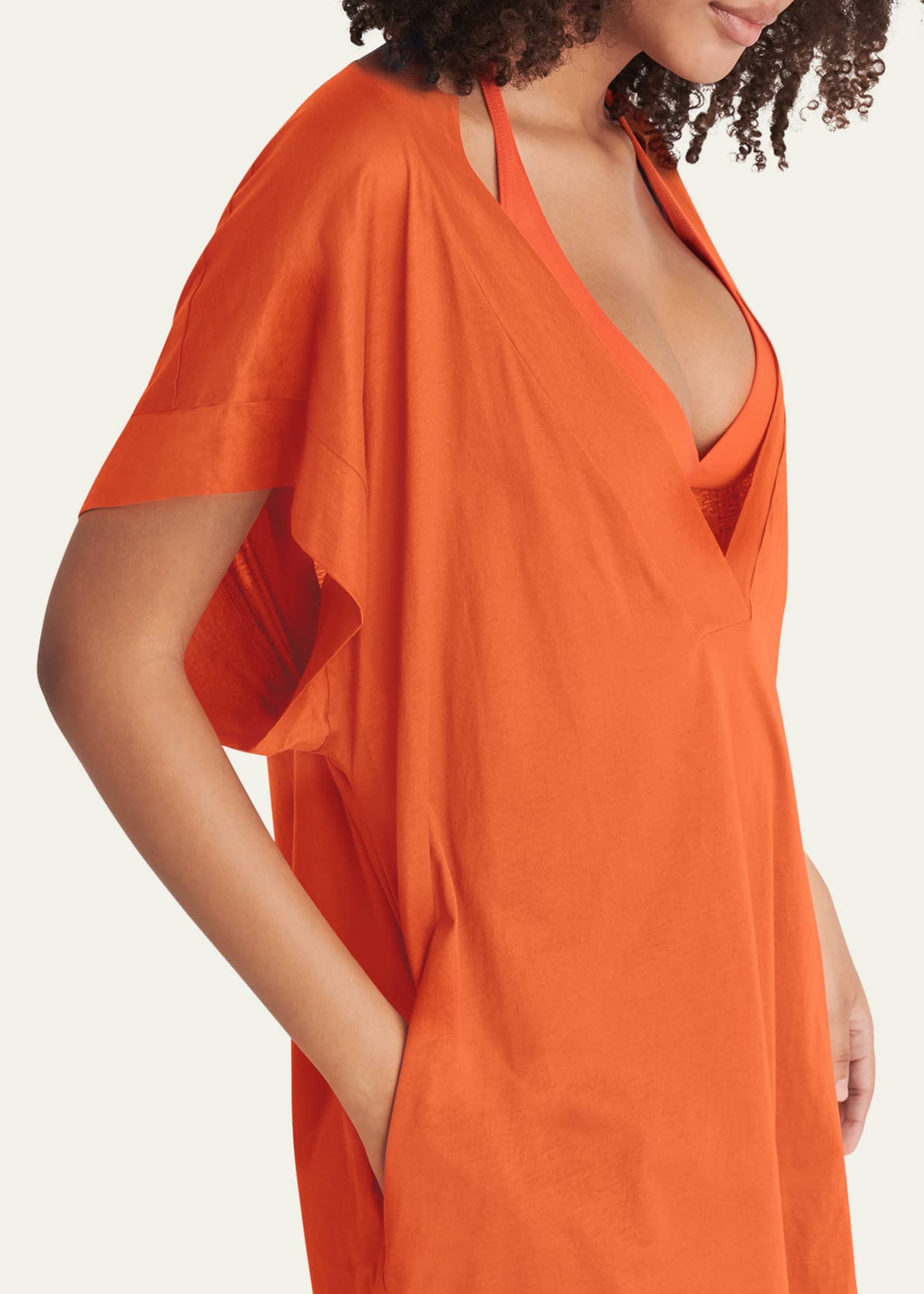 Eres Renee V-Neck T-Shirt Coverup Image 4 of 4