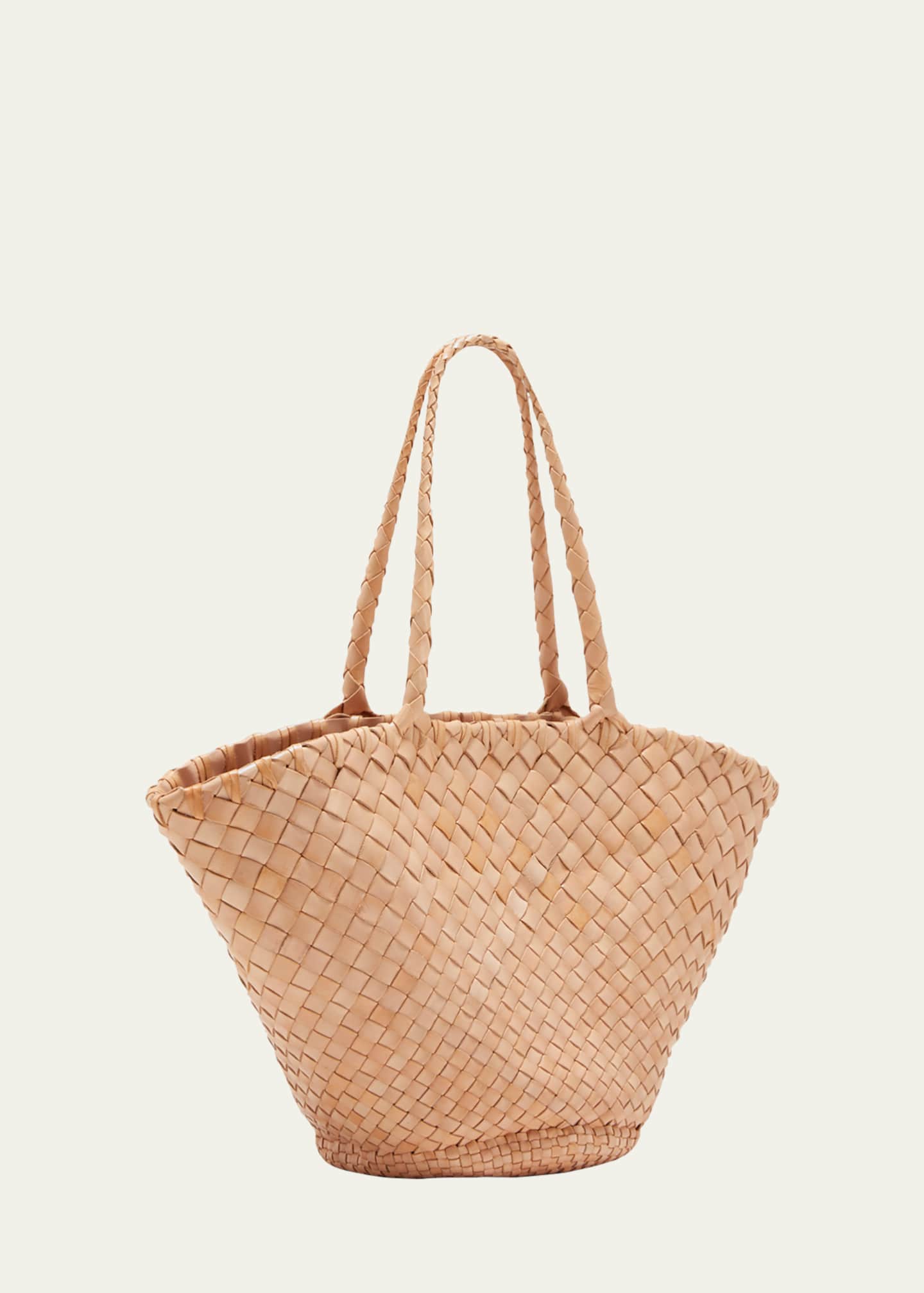 Loeffler randall straw tote hotsell