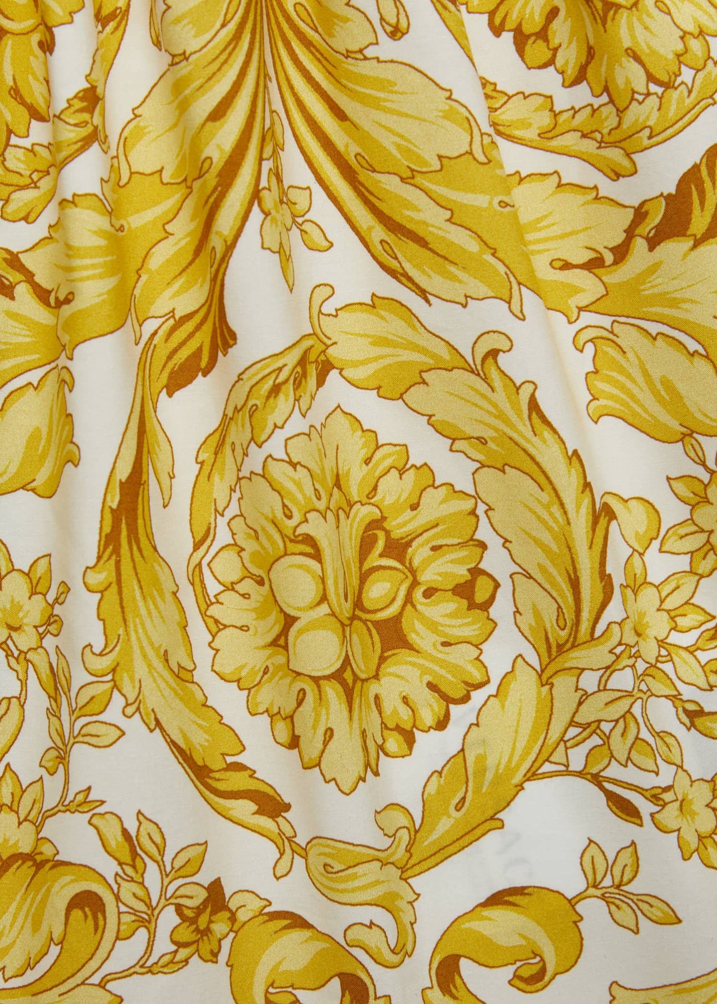 Versace Girl's BaroccoPrint Tiered Dress, Size 3M24M Bergdorf Goodman