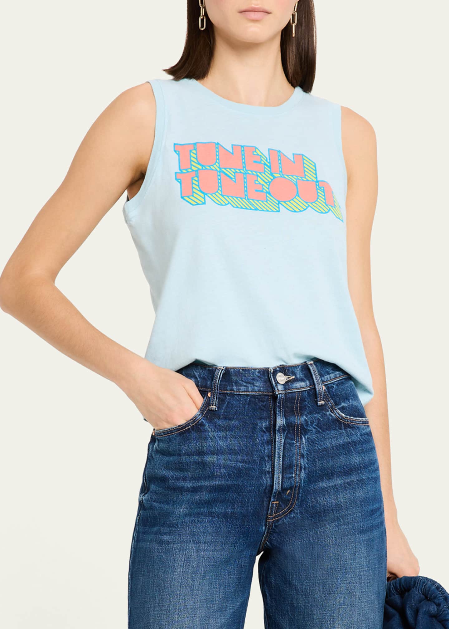 The Strong and Silent Type Tank Top - Thumbnail 4