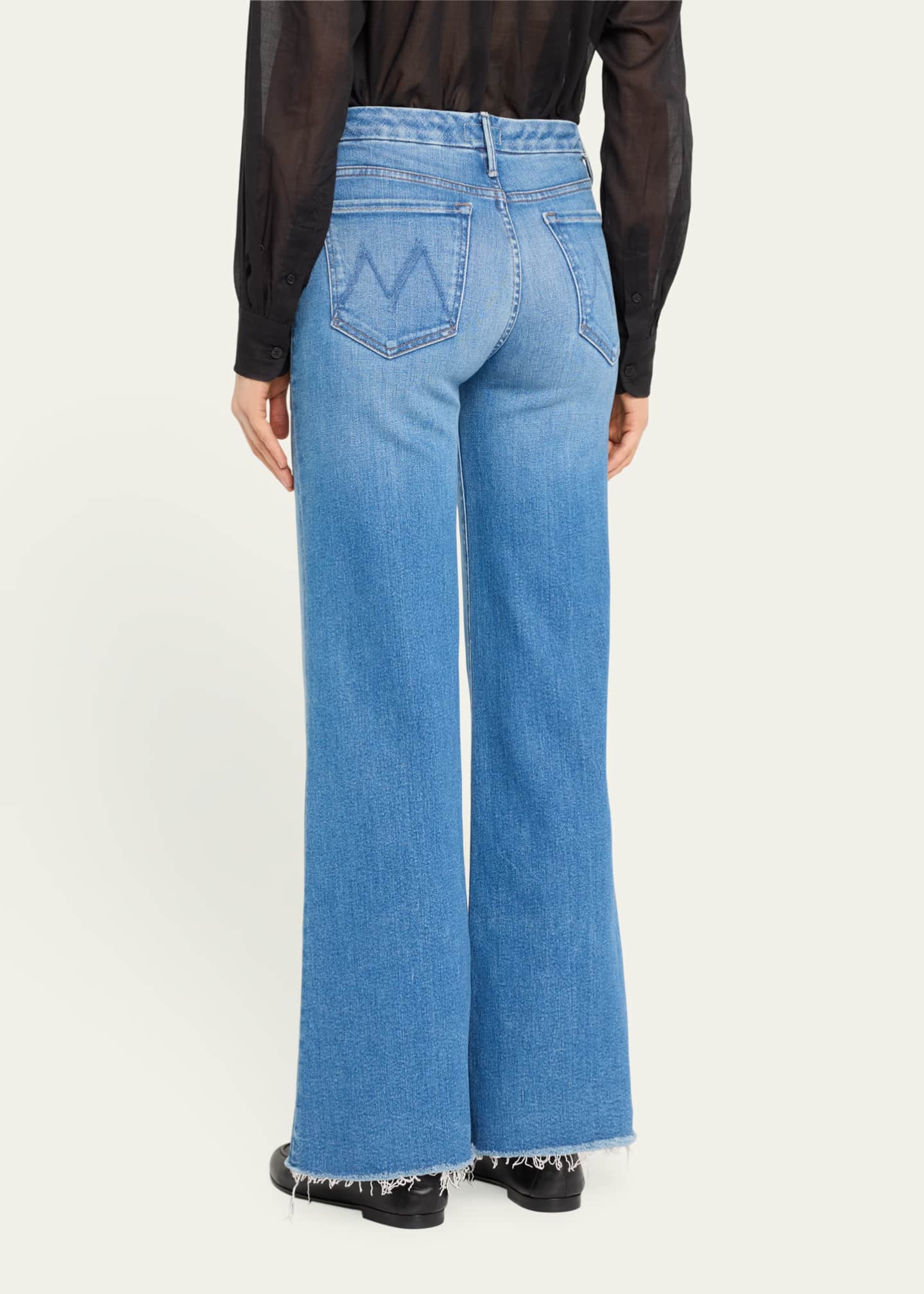 MOTHER The Roller Wide-Leg Jeans Image 3 of 5