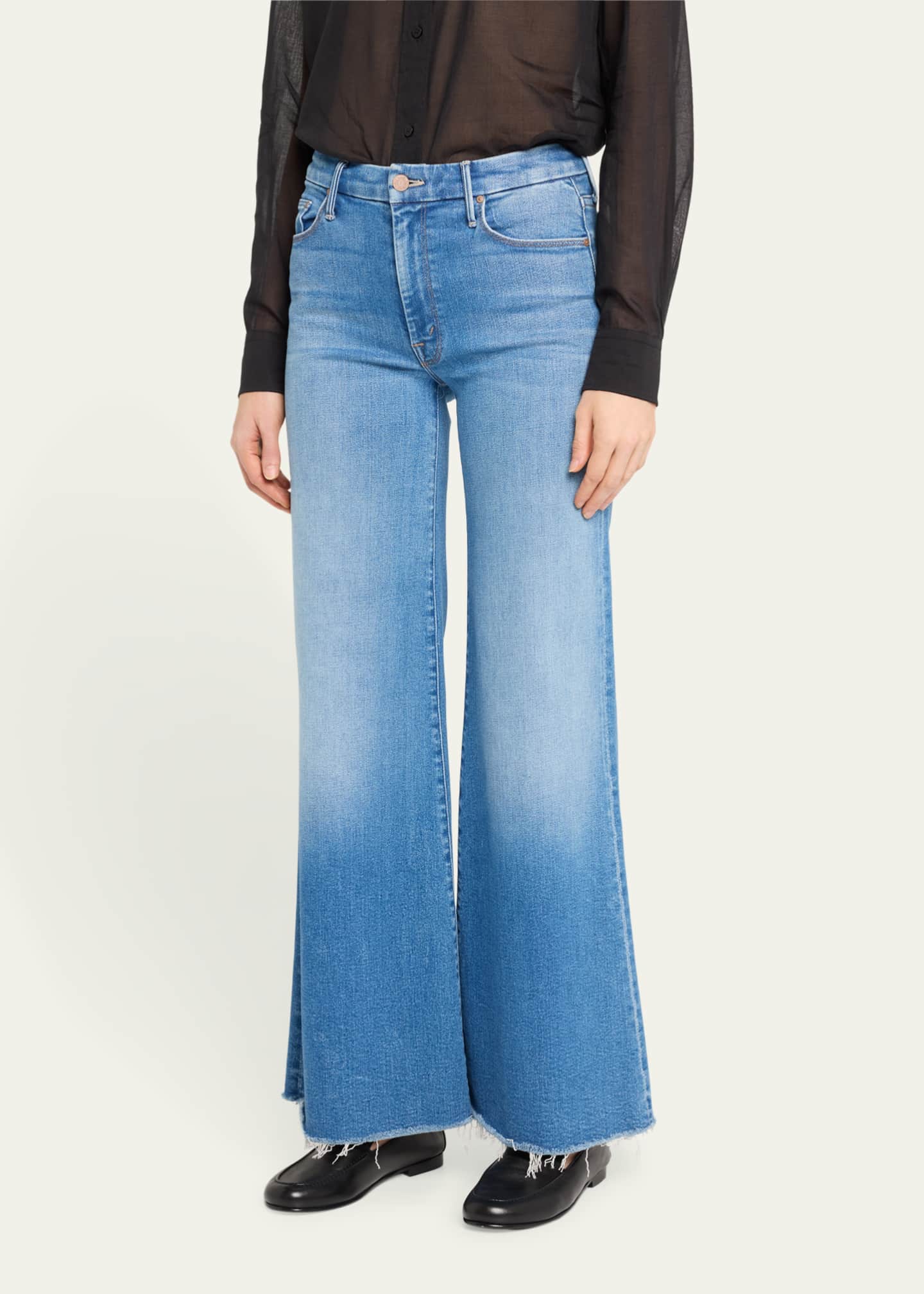 MOTHER The Roller Wide-Leg Jeans Image 4 of 5