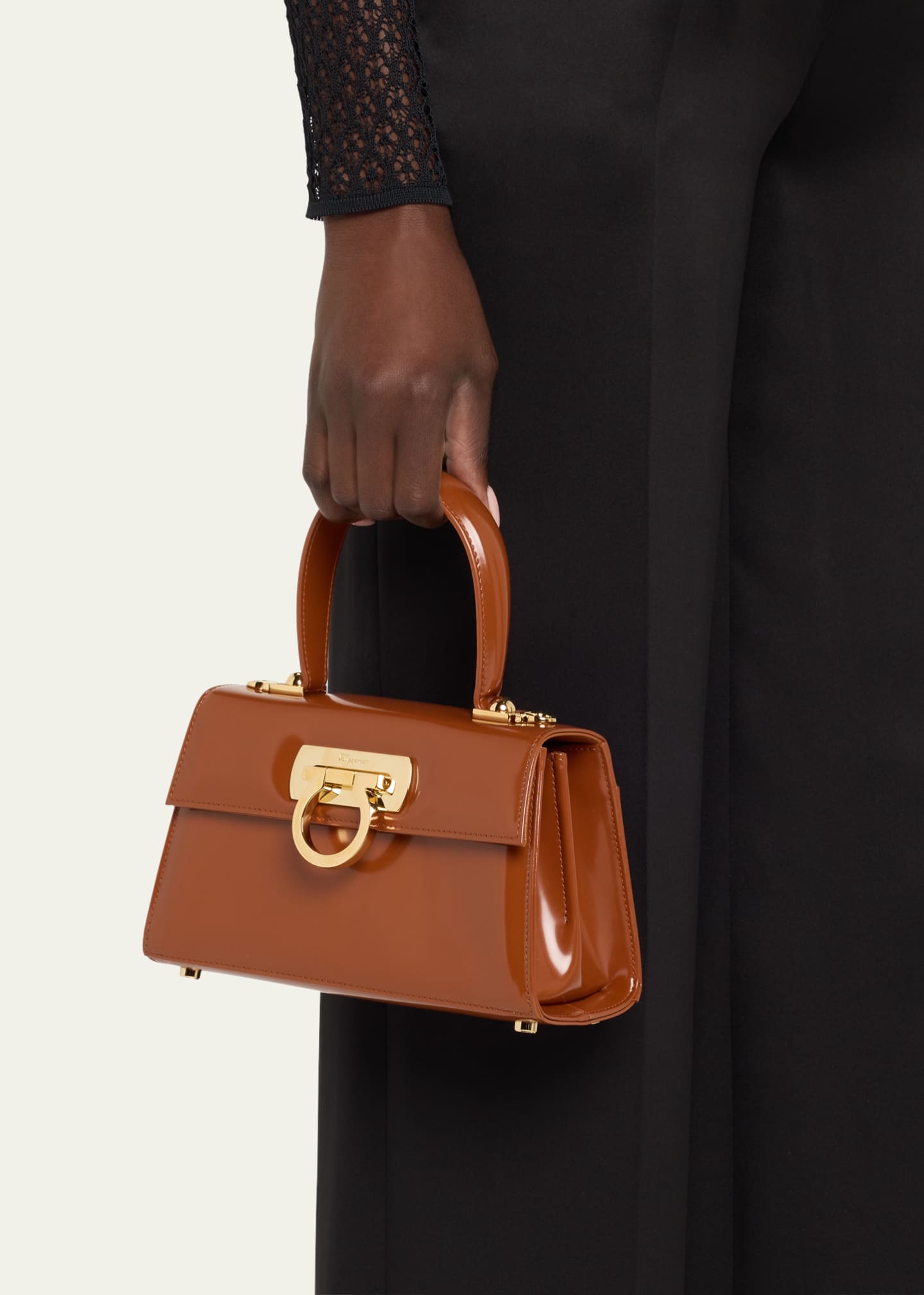 Ferragamo Creations East West Gancio Top Handle Bag Bergdorf Goodman