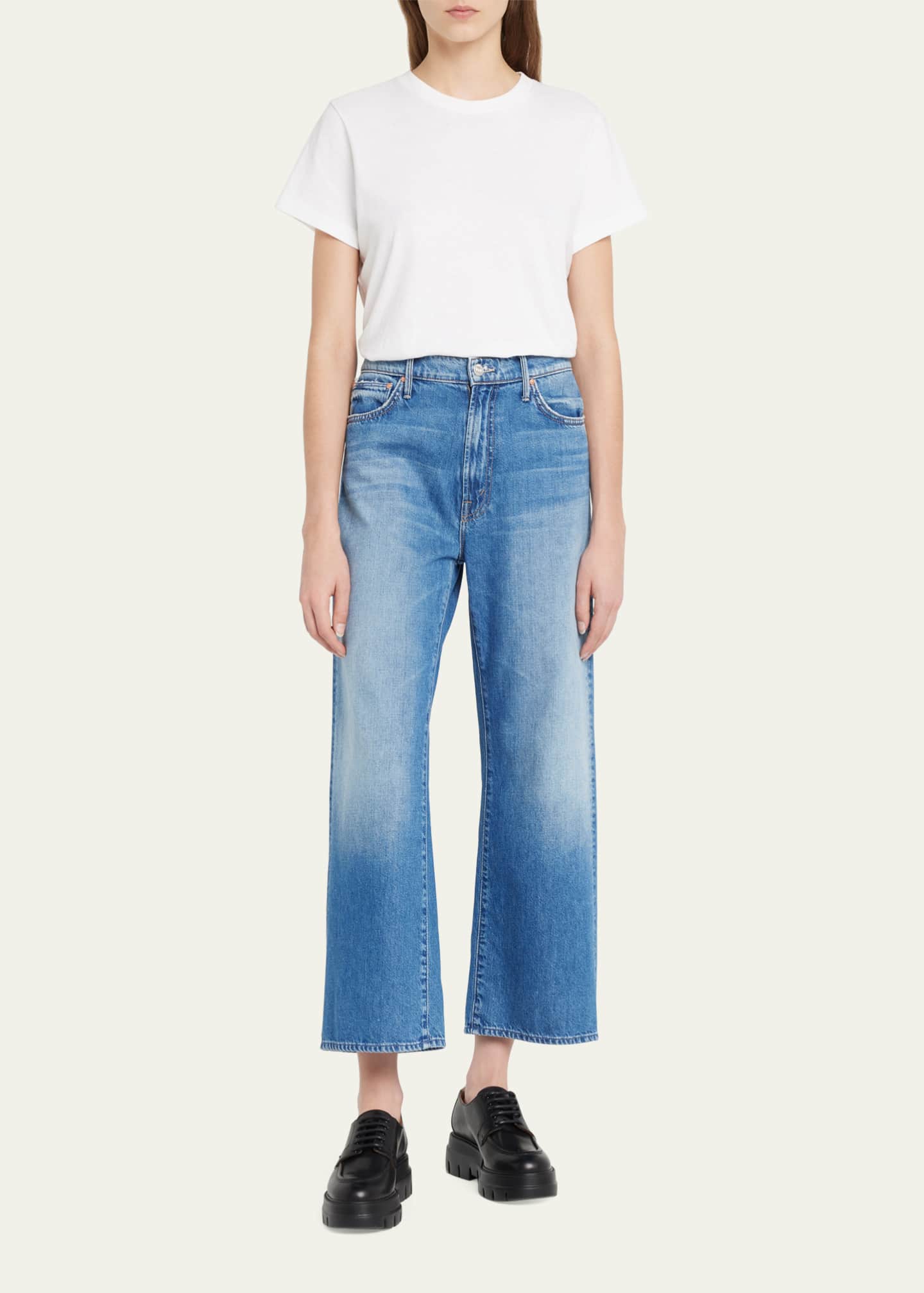 MOTHER The Dodger Ankle Jeans - Bergdorf Goodman