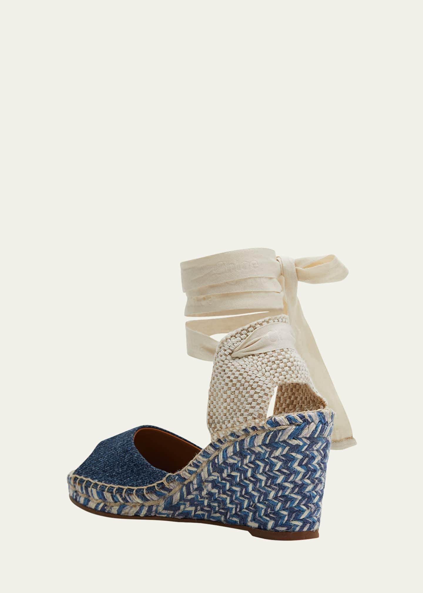 Chloe Pia AnkleWrap Wedge Espadrilles Bergdorf Goodman