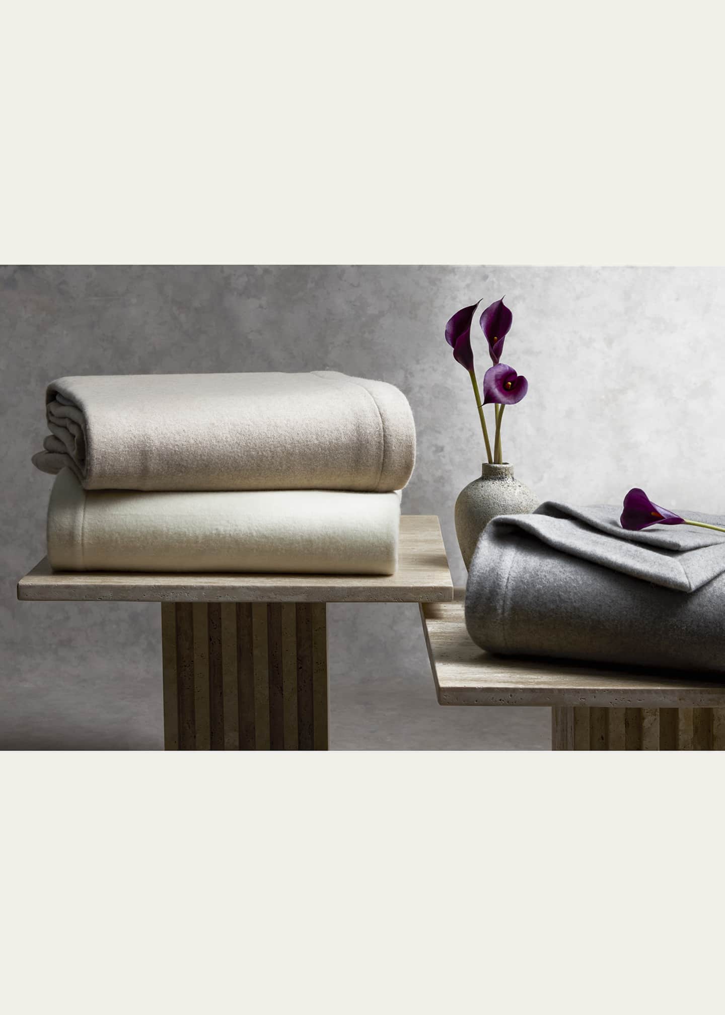 Matouk Venus Cashmere Blanket , FULLQUEEN Bergdorf Goodman