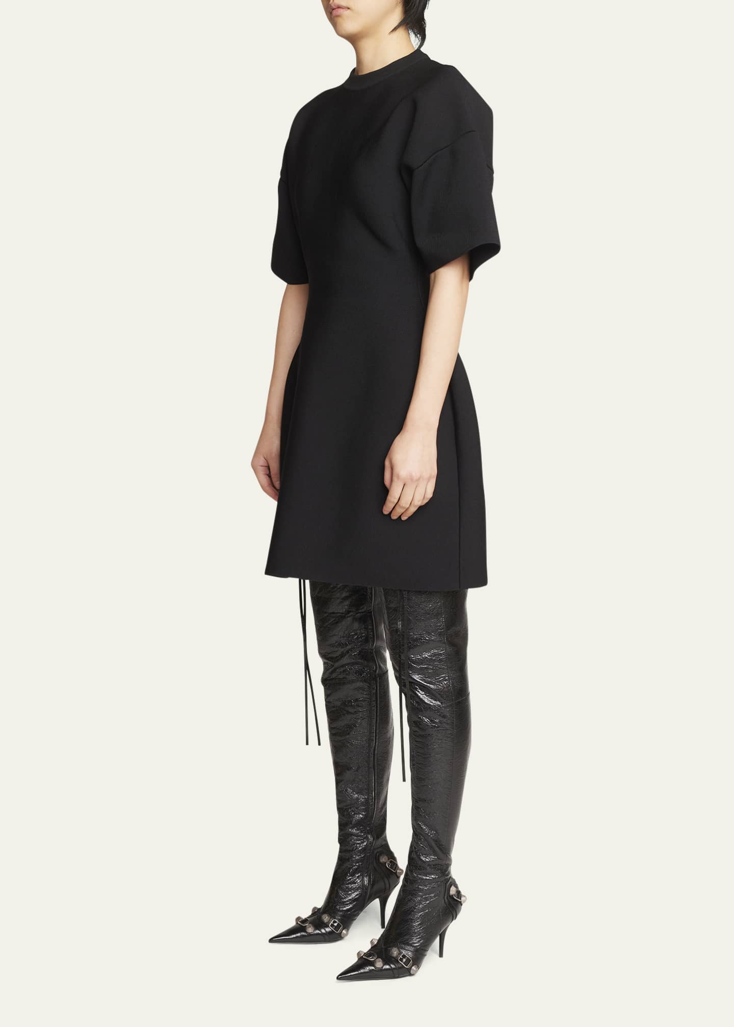 Balenciaga knee boots top