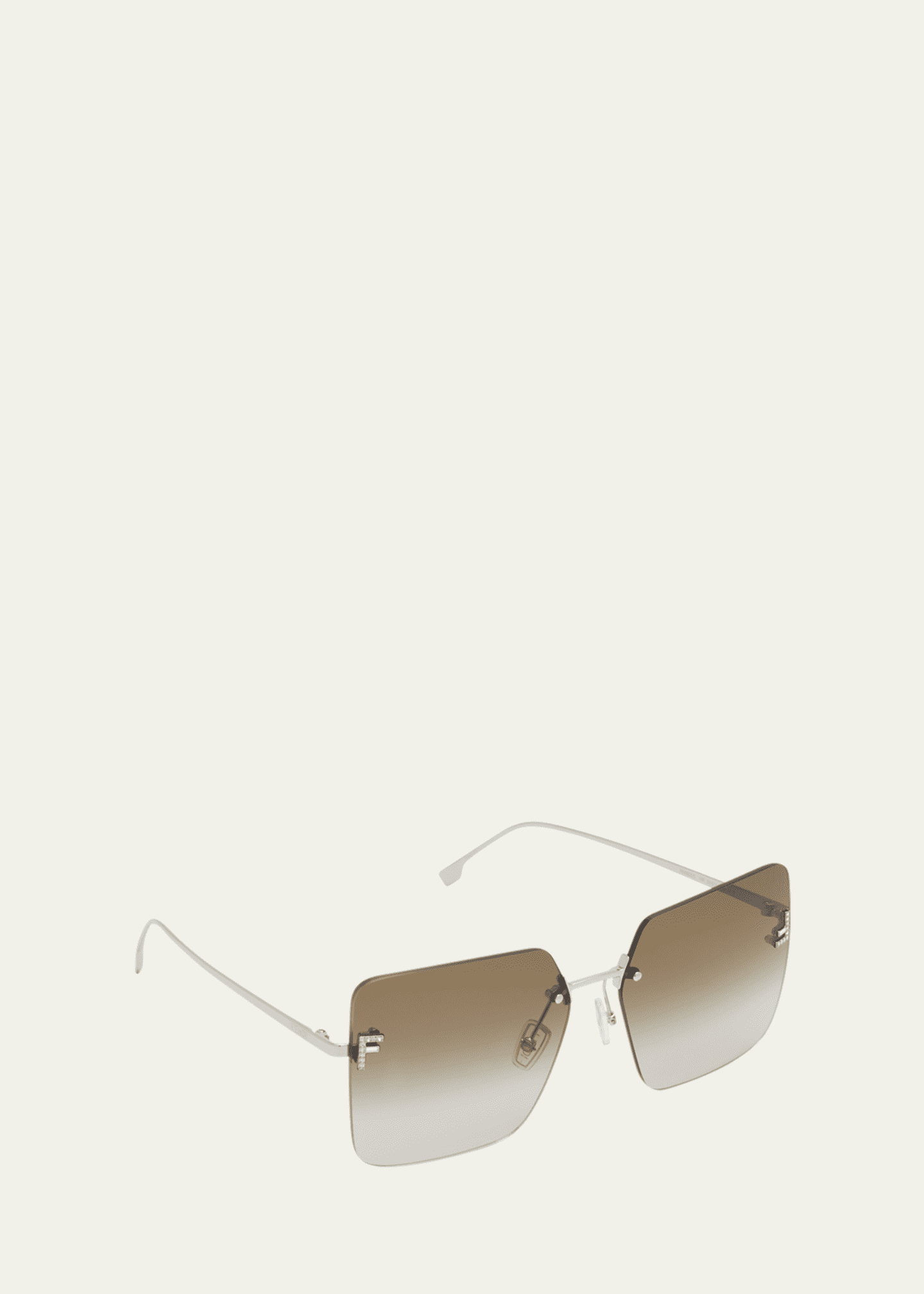 Fendi Women's FE4082US Square Sunglasses