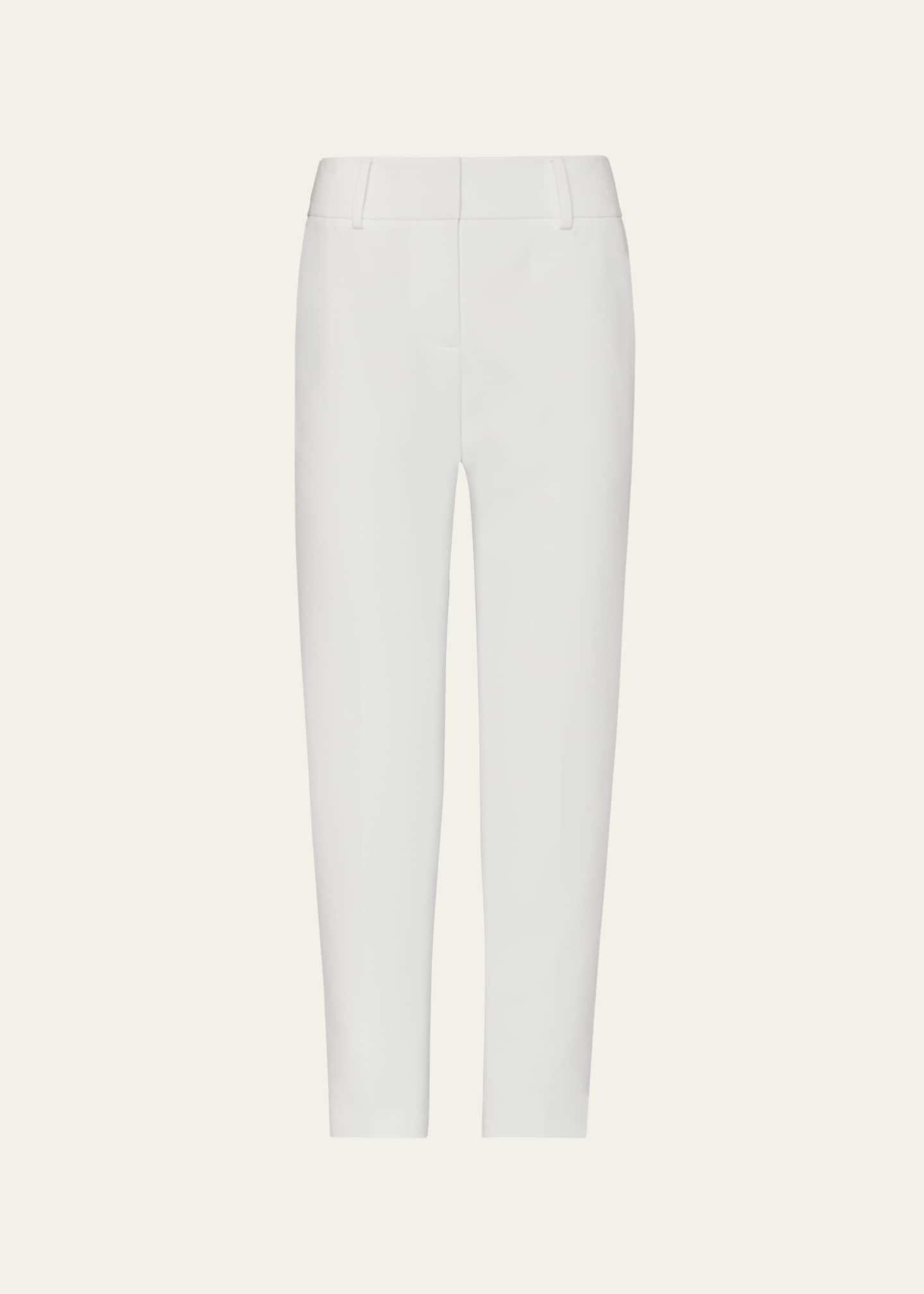 Milly Nicola Cropped Slim Cady Pants Image 1 of 4