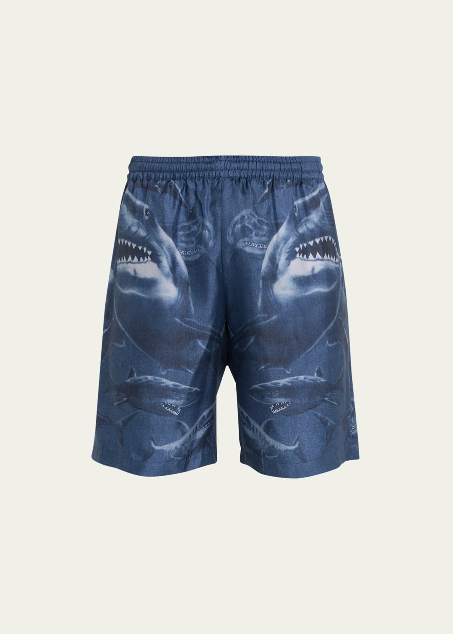 Burberry print deals shorts