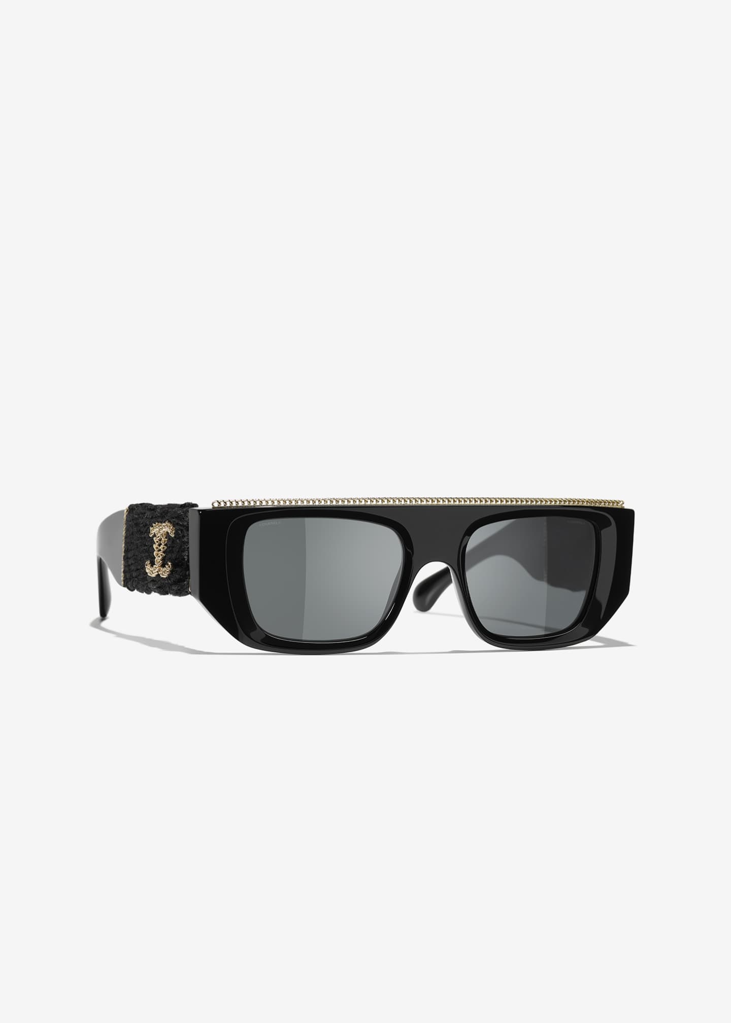 CHANEL RECTANGLE SUNGLASSES Bergdorf Goodman