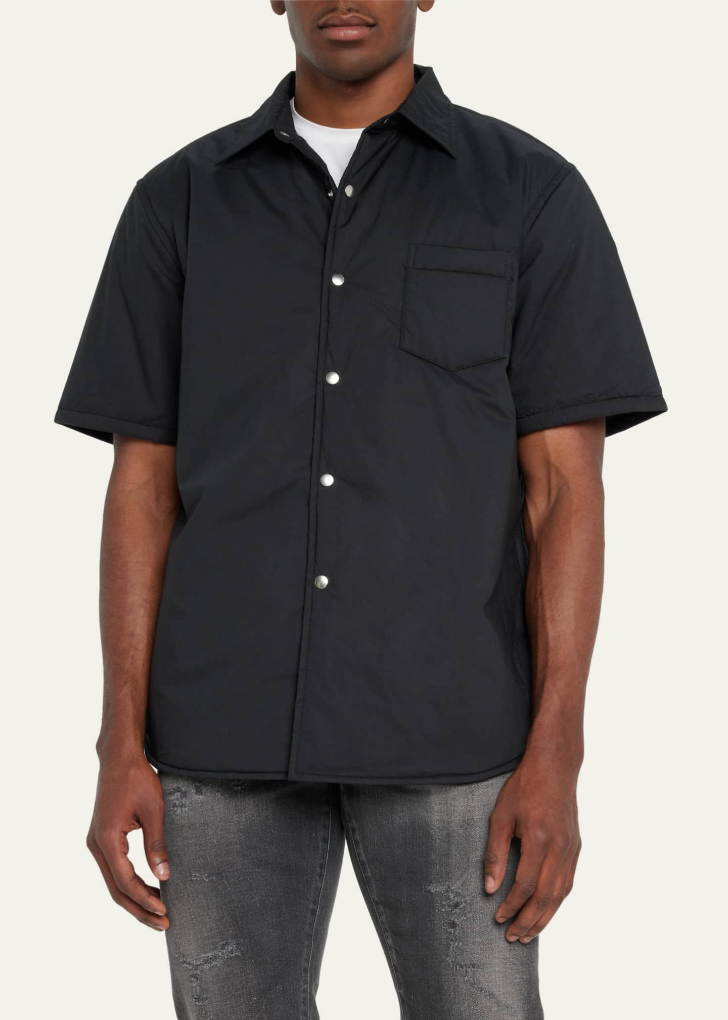 John Elliott Men's Scout Shirt Bergdorf Goodman