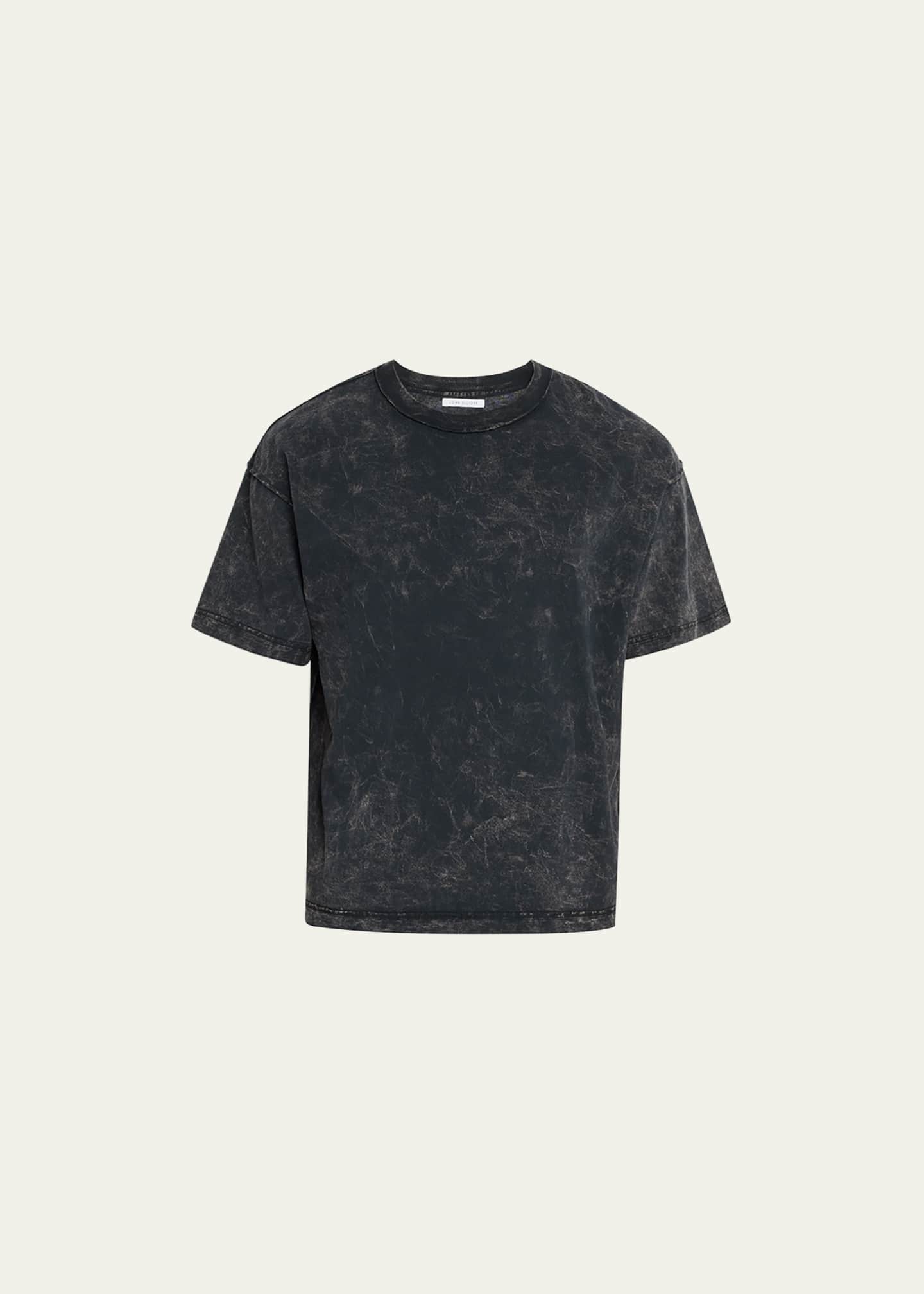John Elliott Men's Mineral Wash Cropped Tee Bergdorf Goodman