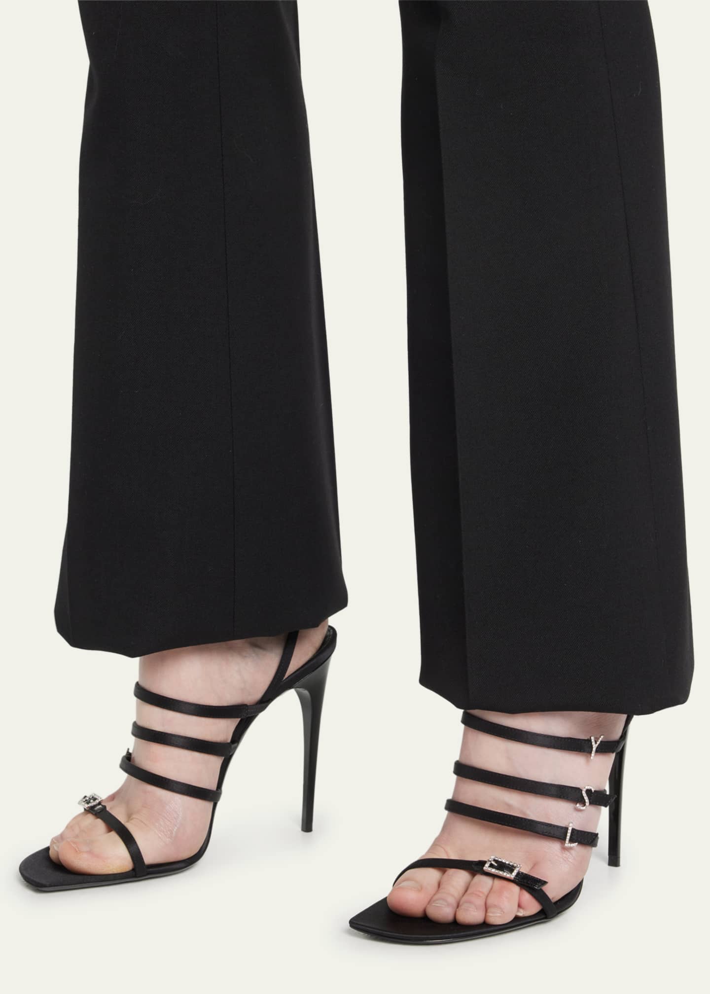 Ysl on sale strappy heels