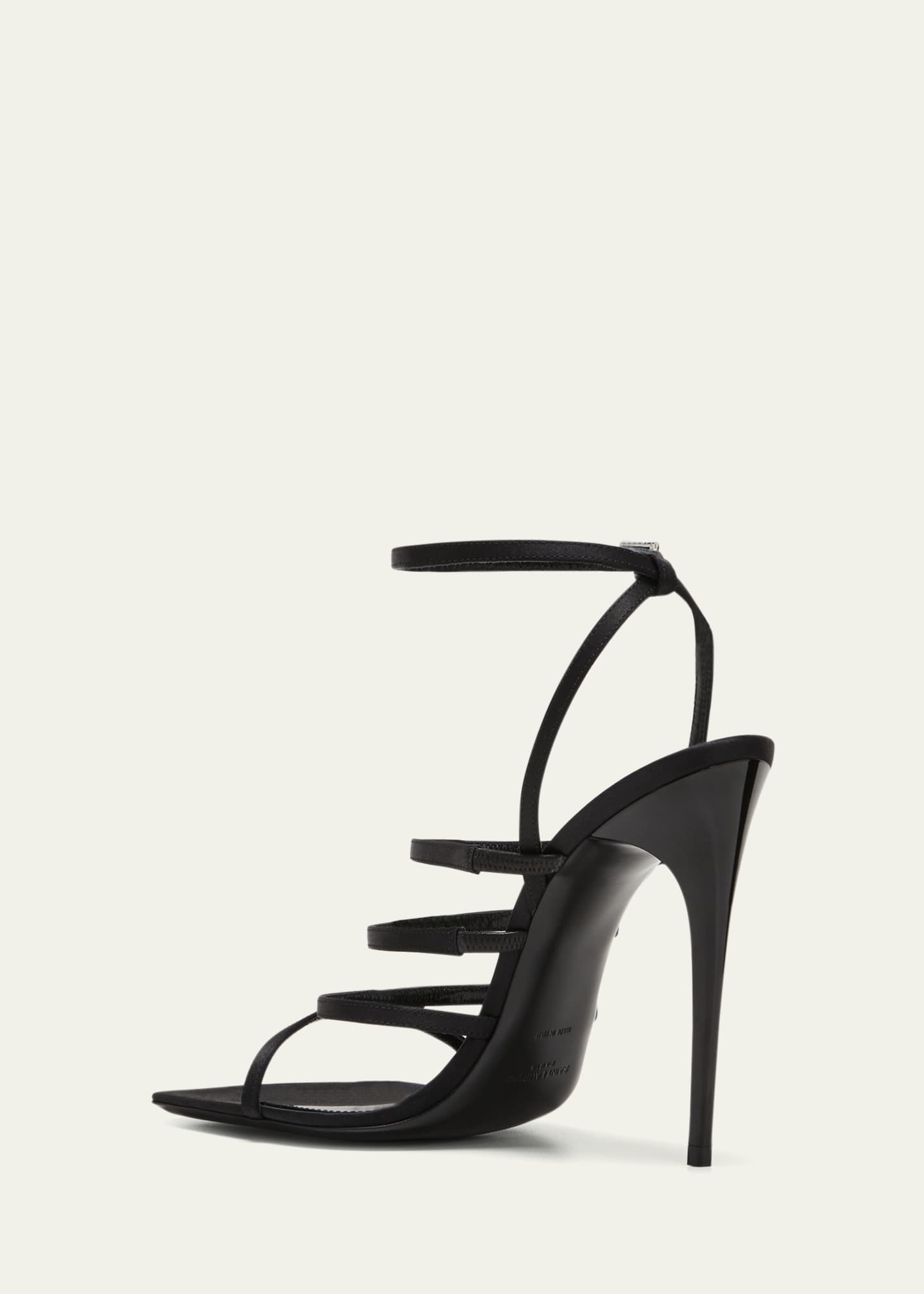 Ysl strappy heel sale