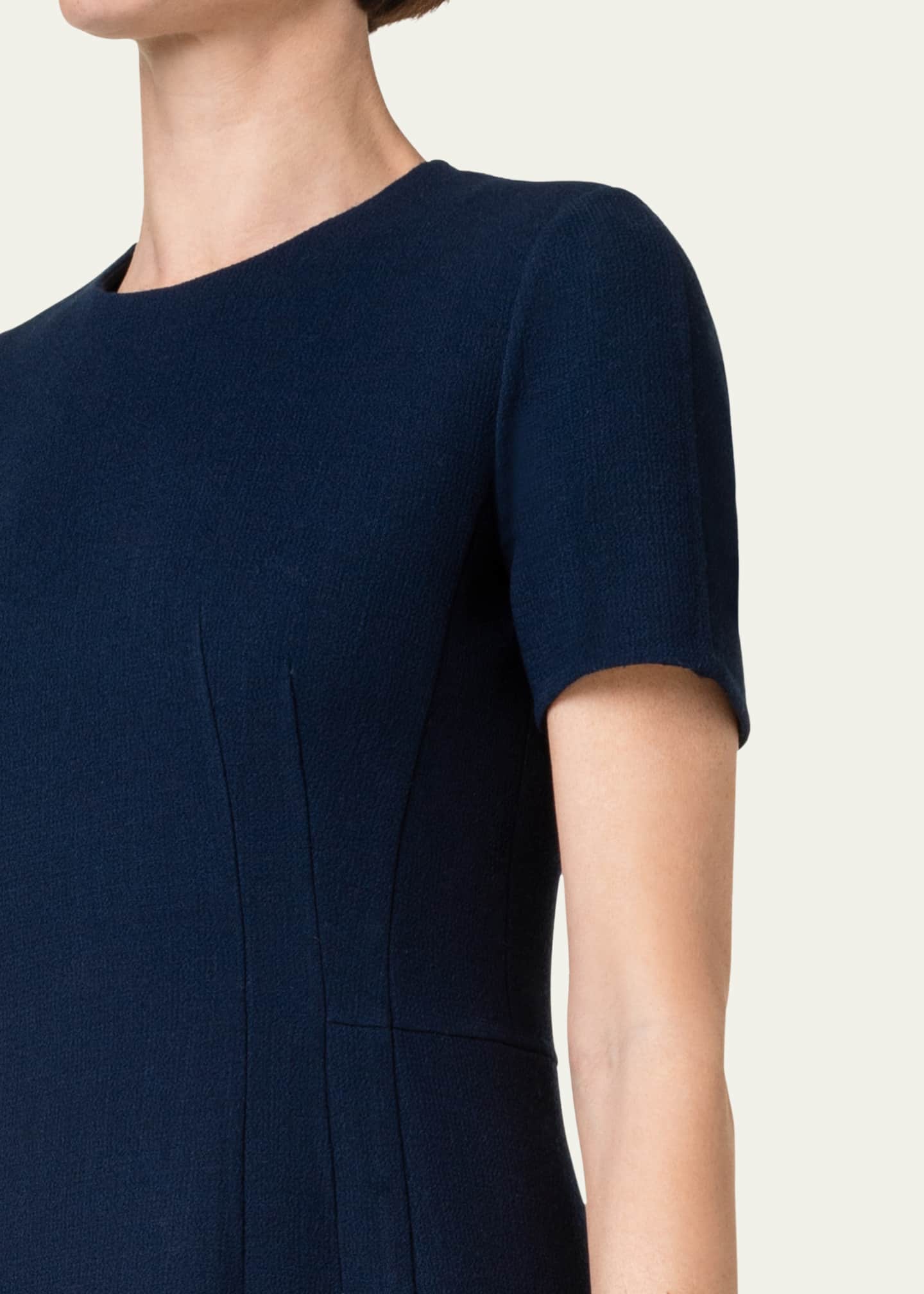 Akris Double-Face A-Line Dress Image 5 of 5