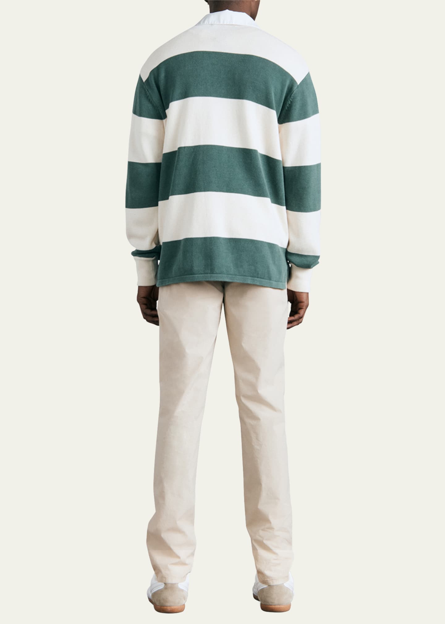 Rag & Bone Men's Eton Striped Knit Rugby Shirt - Bergdorf Goodman