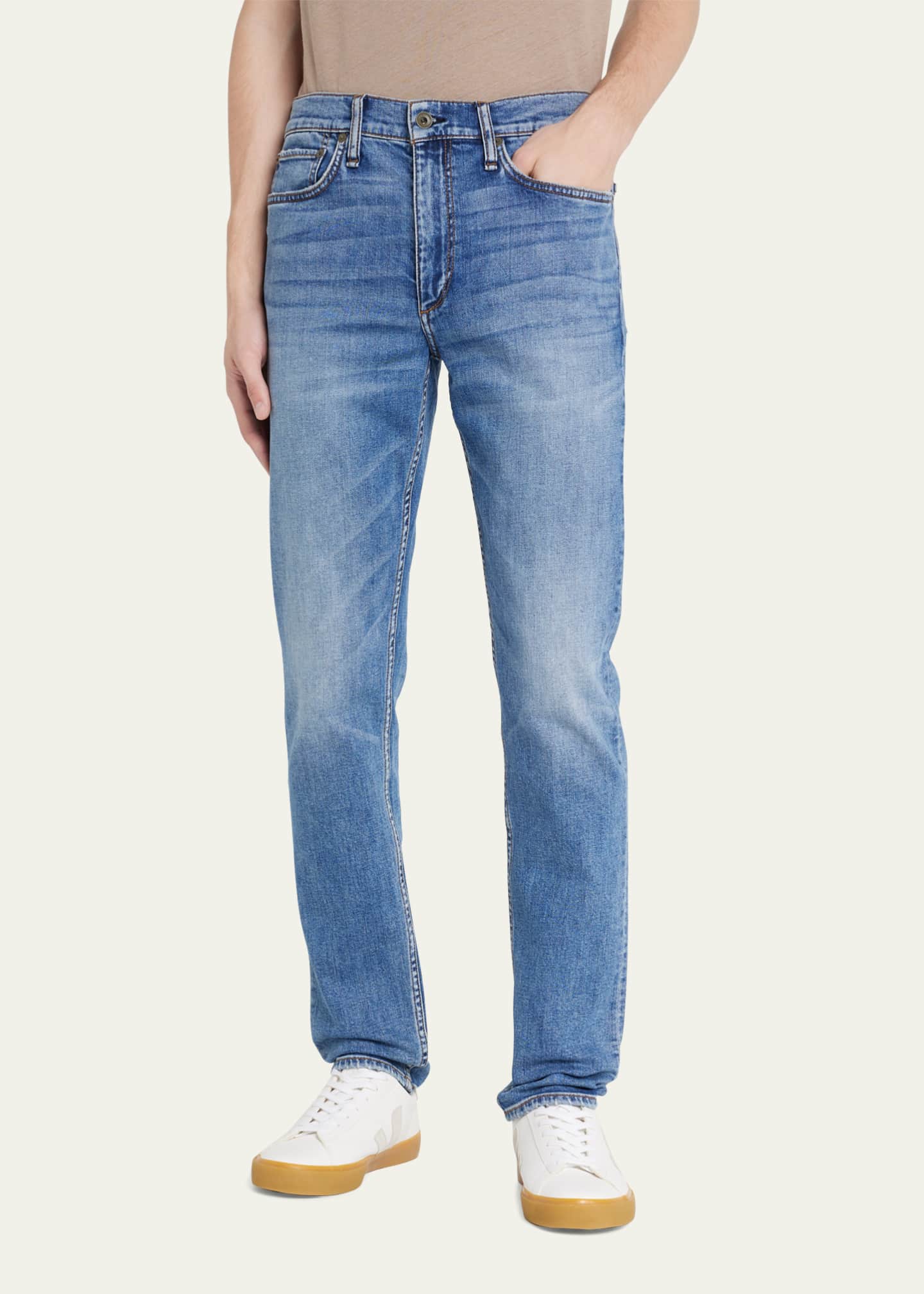 Rag & Bone Men's Fit 2 Slim-Fit Denim Jeans Image 4 of 5