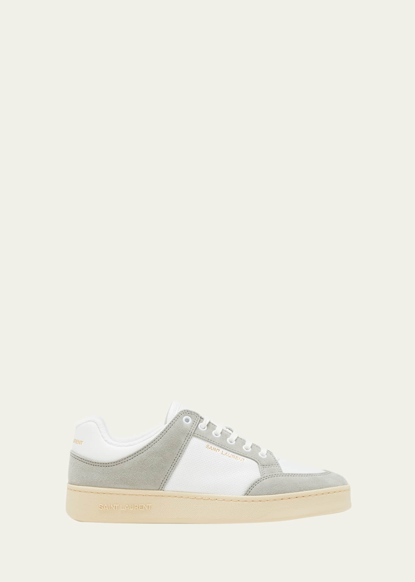 Saint Laurent Men s SL 61 Leather Low Top Sneakers Bergdorf Goodman
