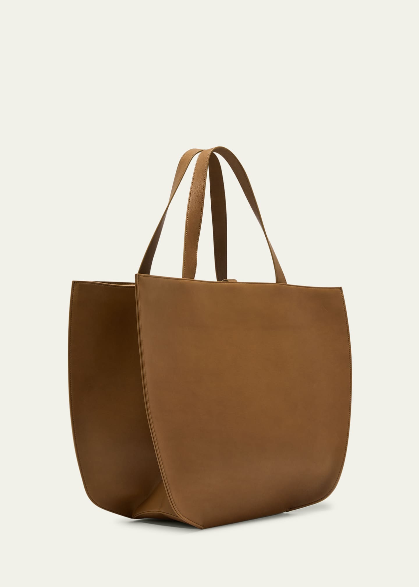 THE ROW Graham Tote Bag in Saddle Leather - Bergdorf Goodman