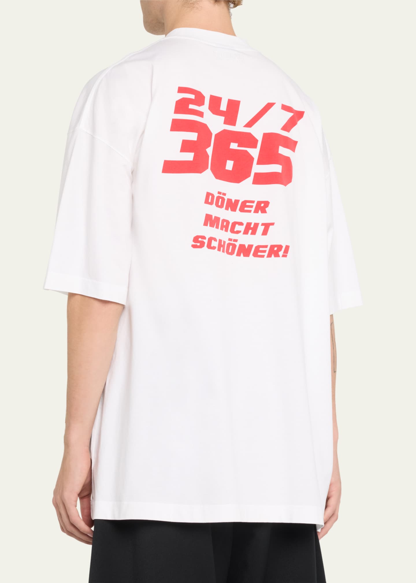 Doner Brava Oversize T-shirt White