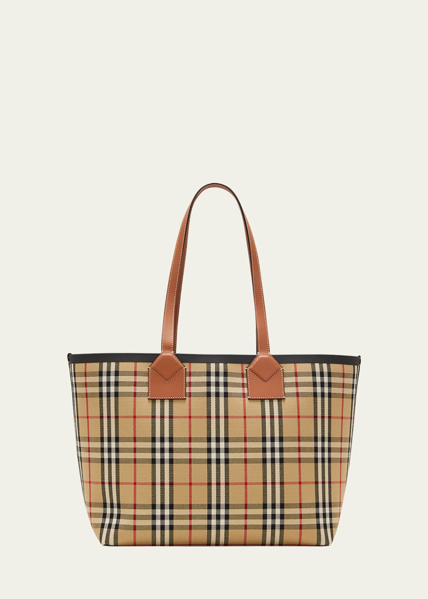 Burberry Heritage Medium Check Tote Bag - Bergdorf Goodman