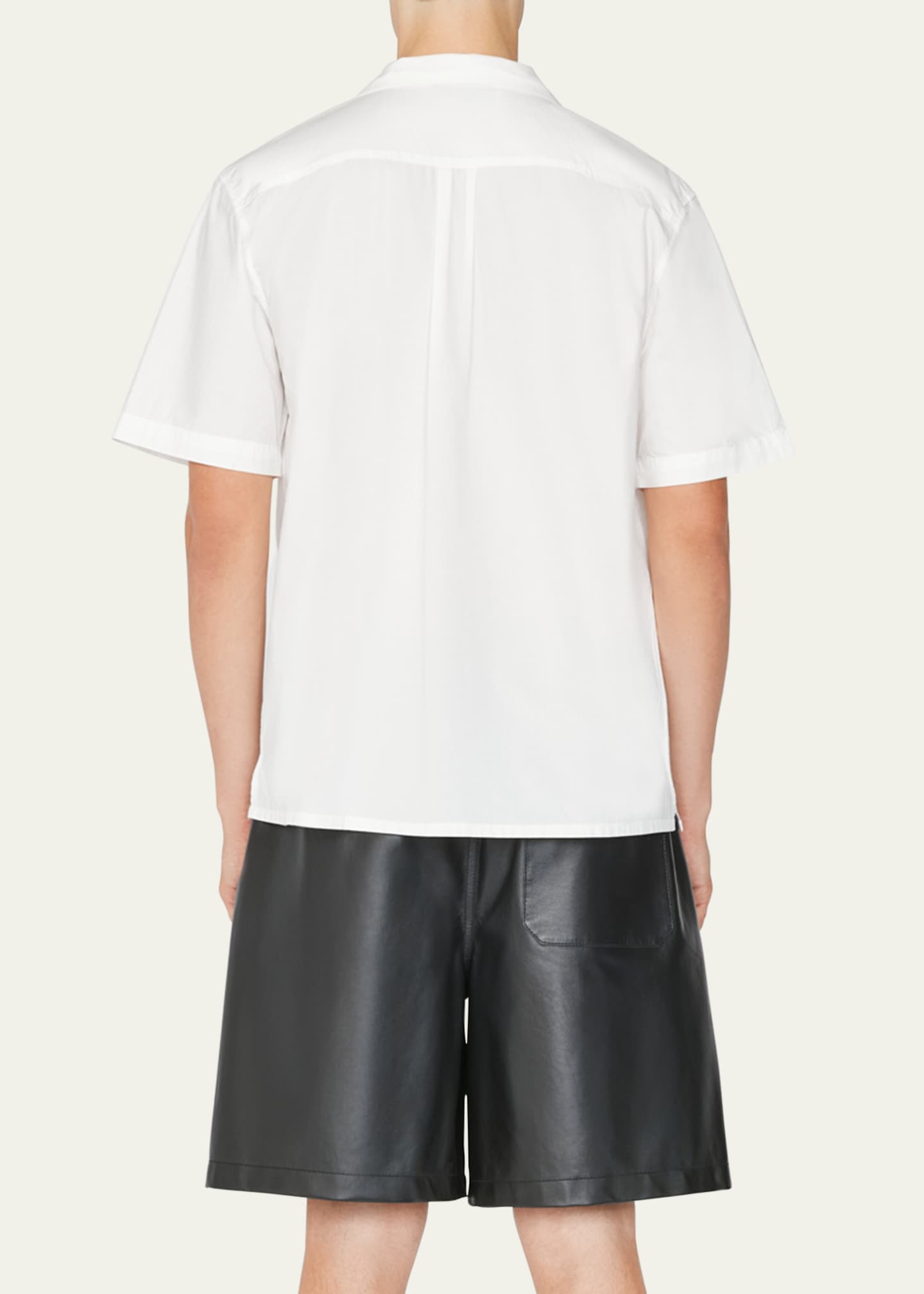 FRAME Men's Cotton Camp Shirt Bergdorf Goodman