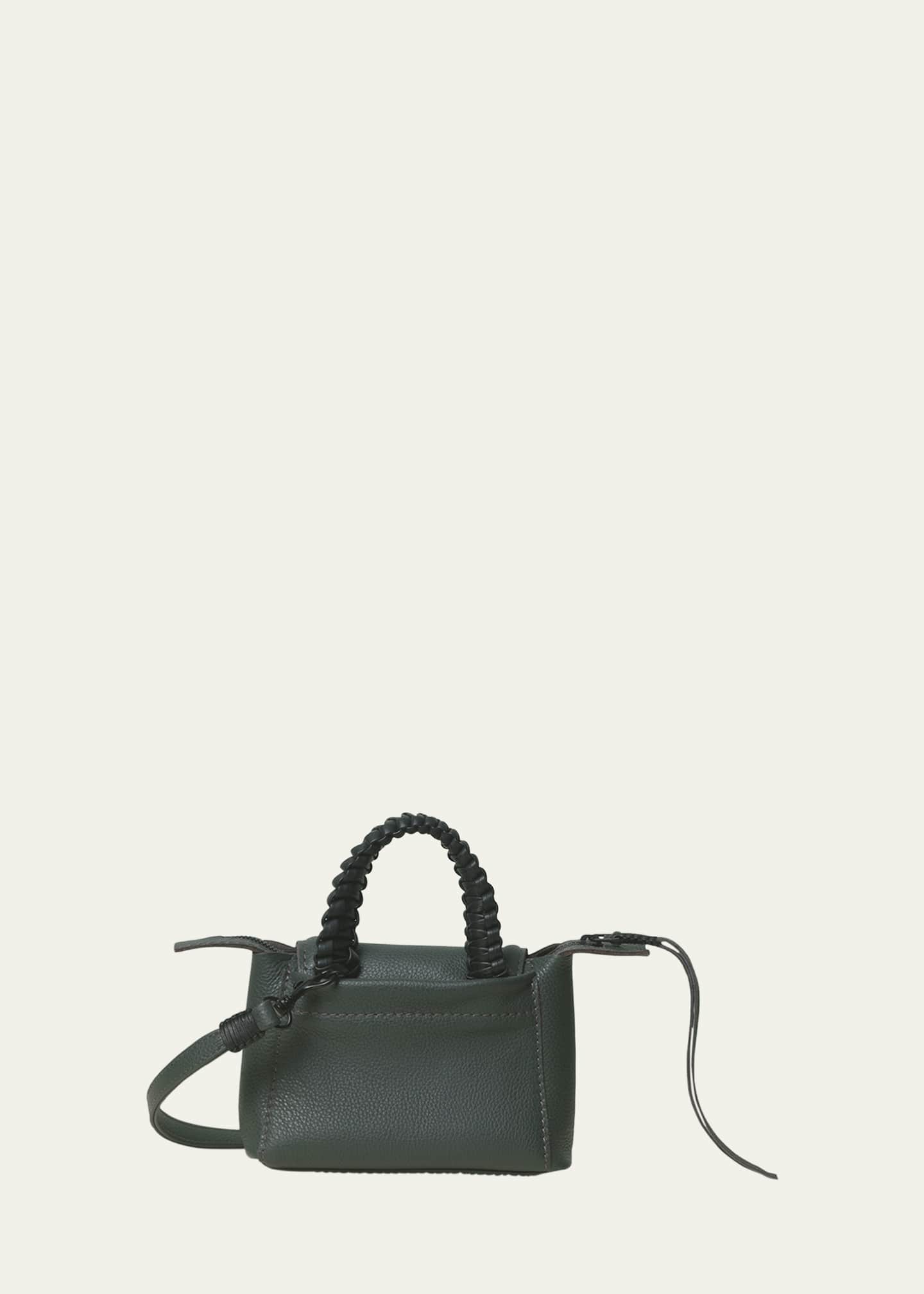 Callista Mini Grained Leather Top-Handle Bag Image 2 of 4