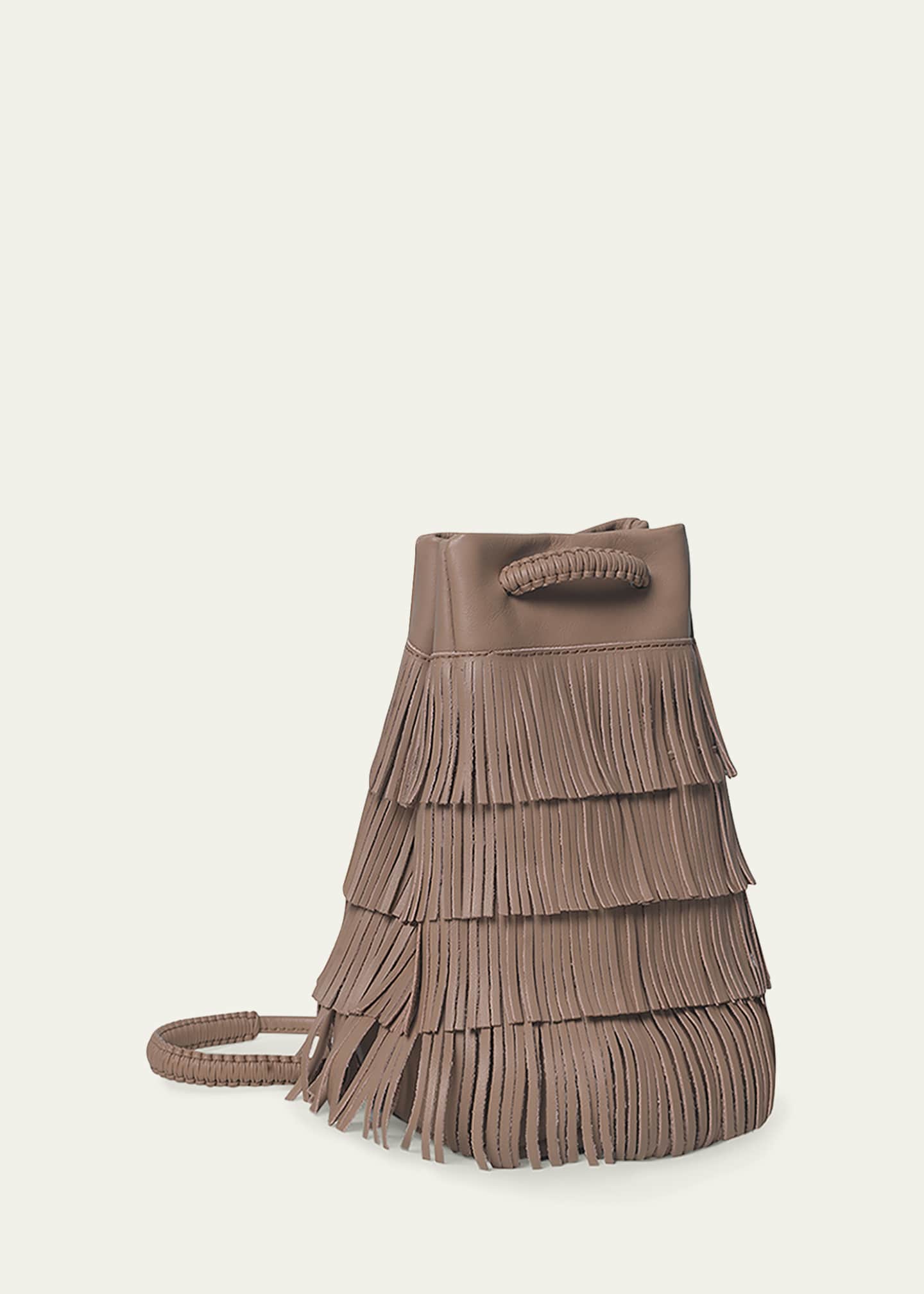 Callista Fringe Leather Pouch Bucket Bag Bergdorf Goodman