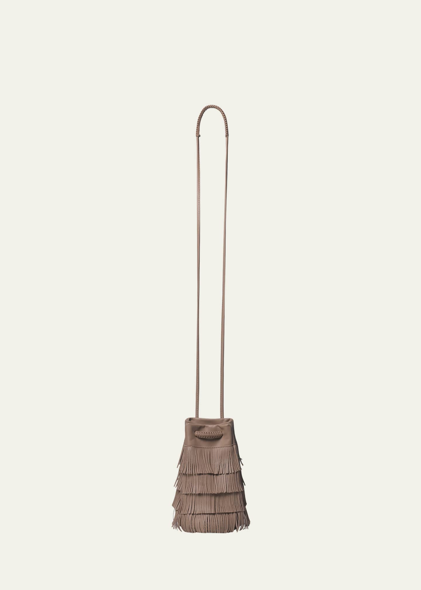 Callista Fringe Leather Pouch Bucket Bag Bergdorf Goodman