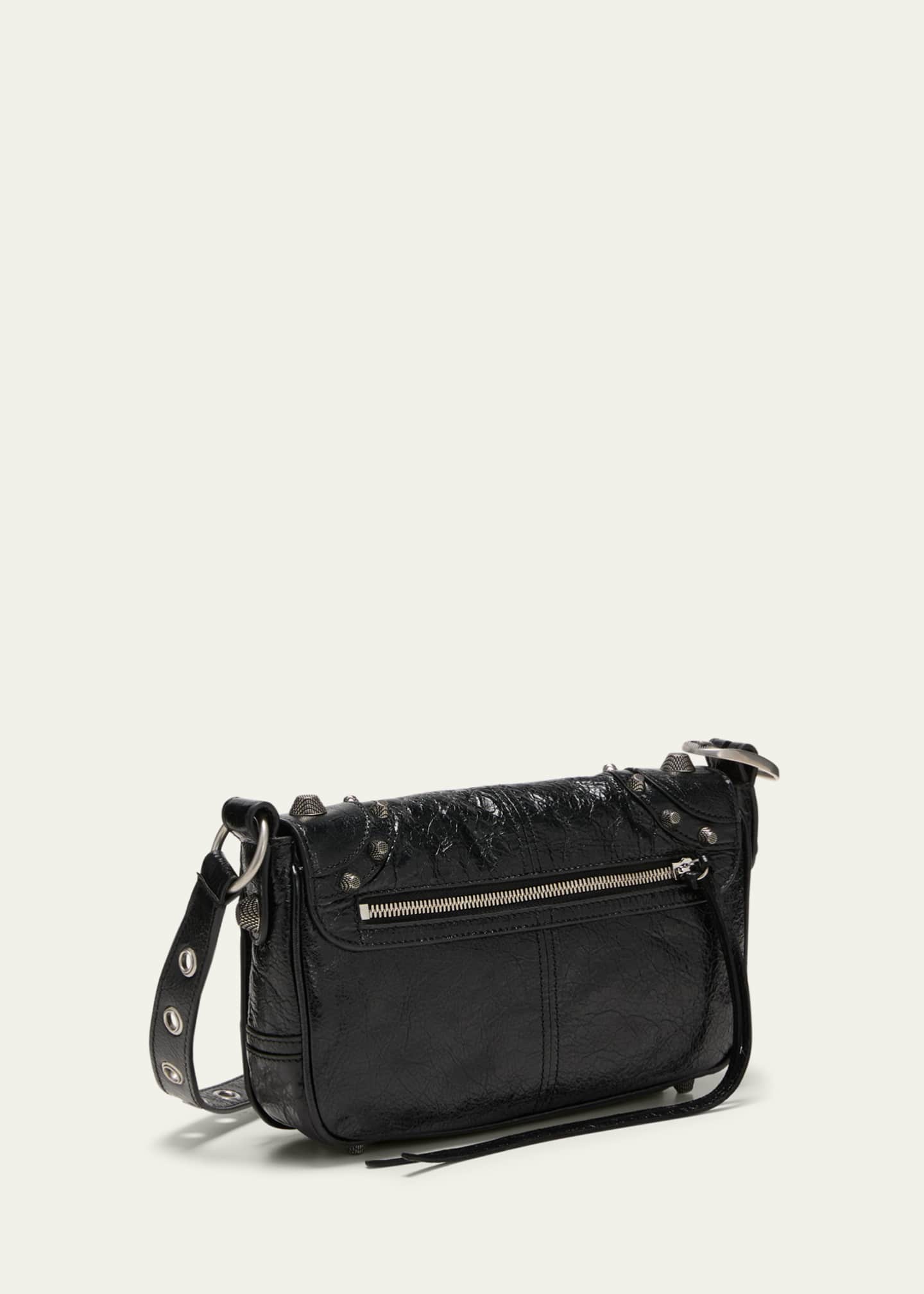 Balenciaga leather crossbody bag sales