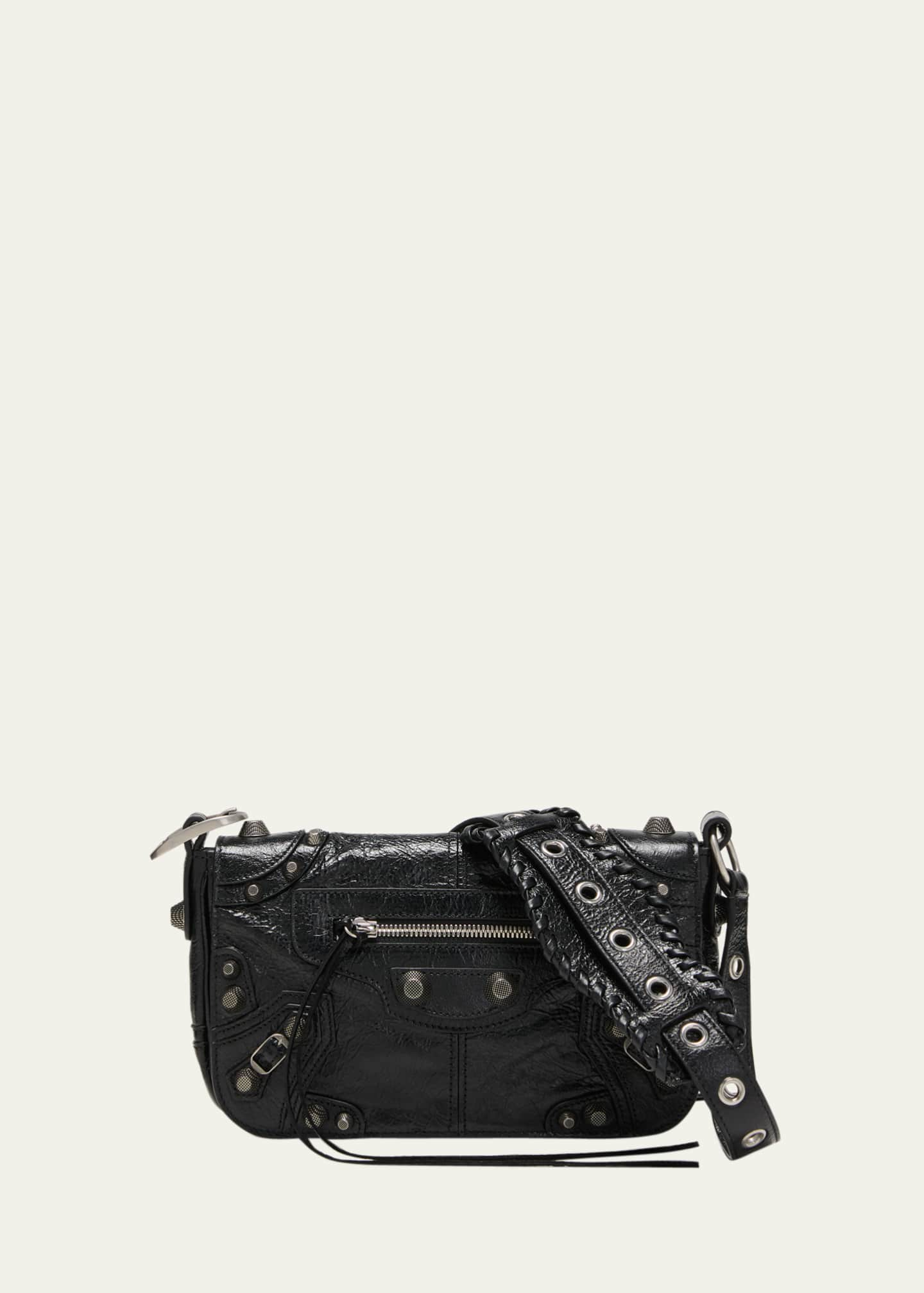 Balenciaga Le Arena Crinkled Bag - Bergdorf Goodman