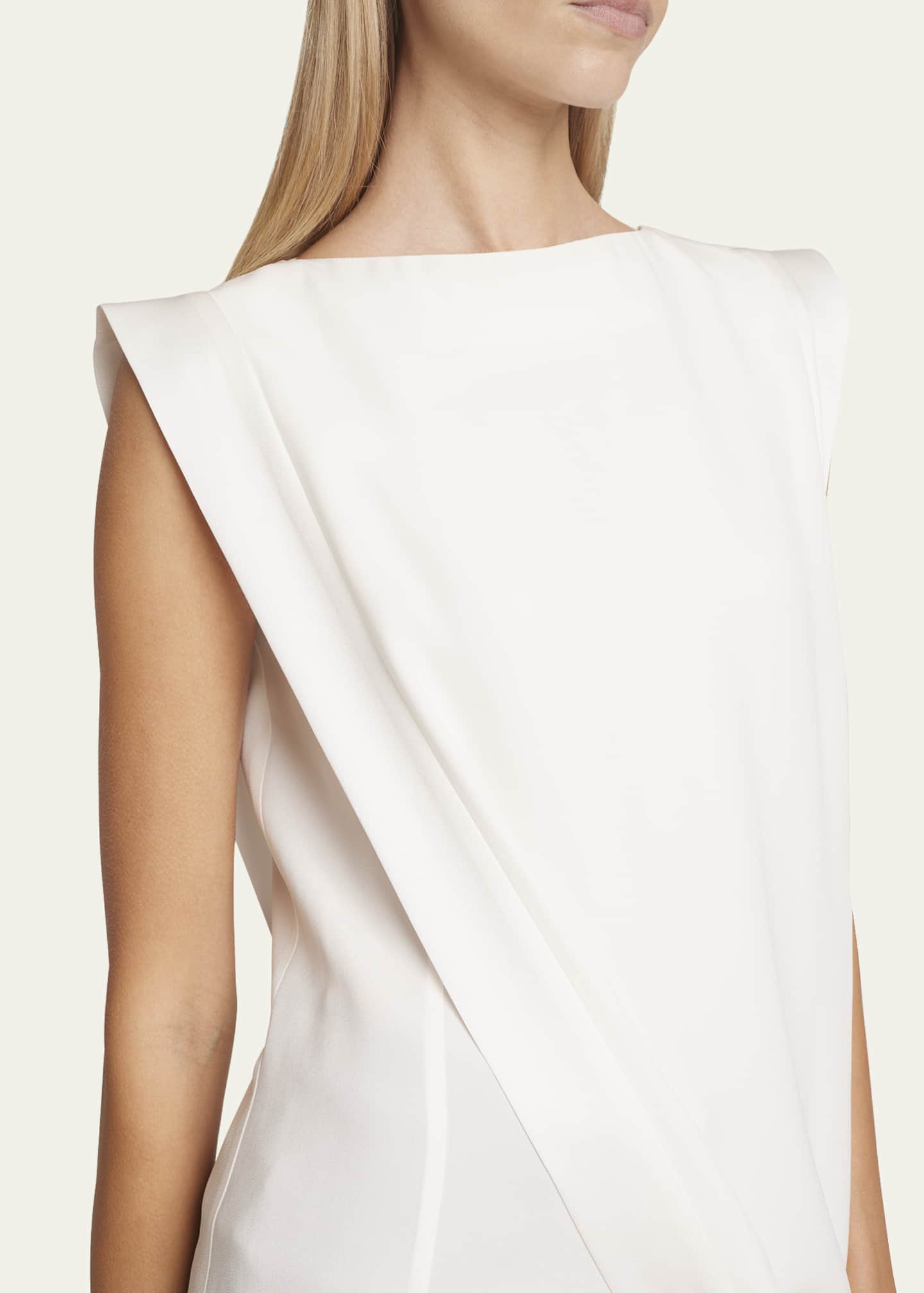 Givenchy Draped Sleeveless Top - Bergdorf Goodman