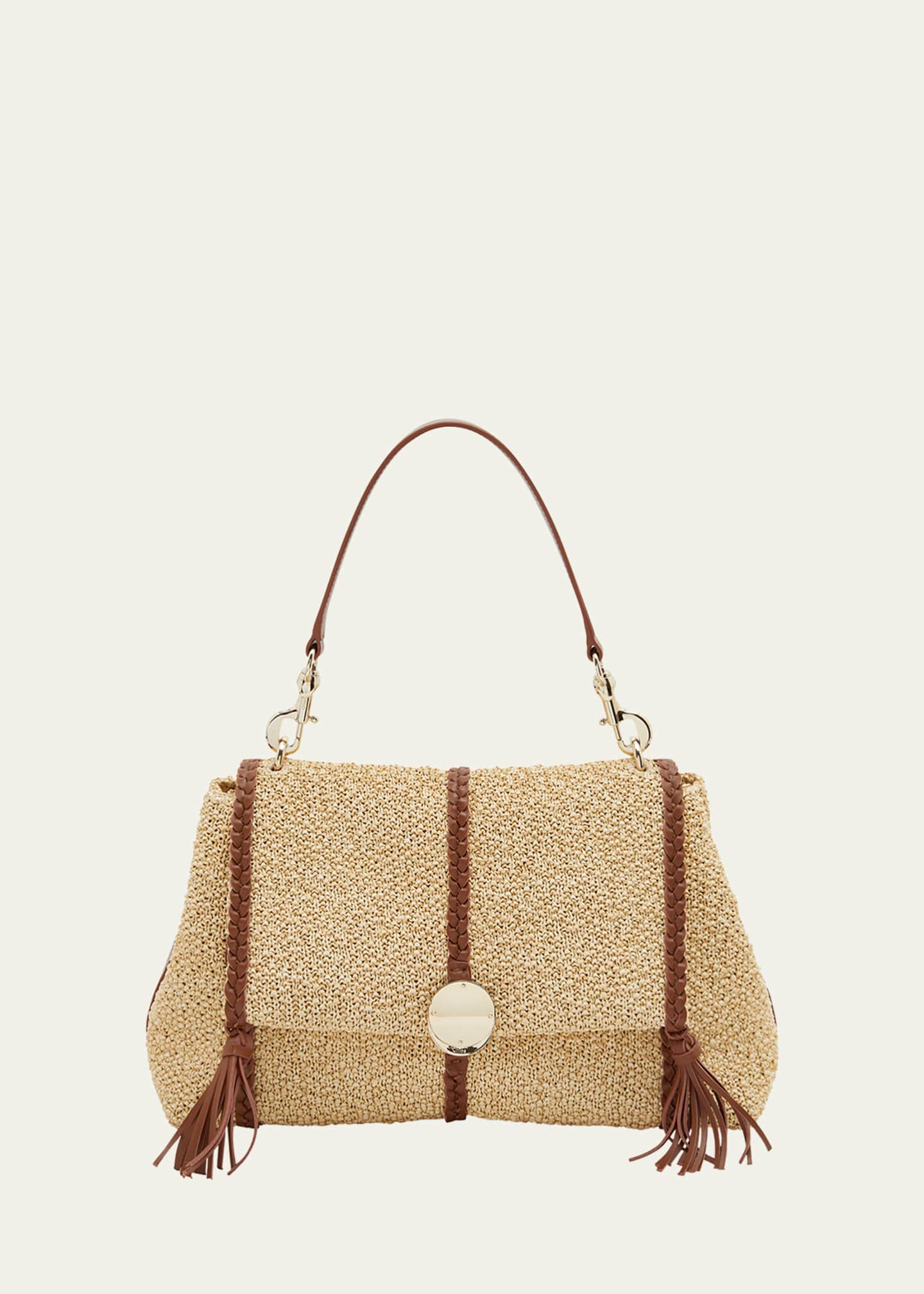 Chloe shop raffia bag