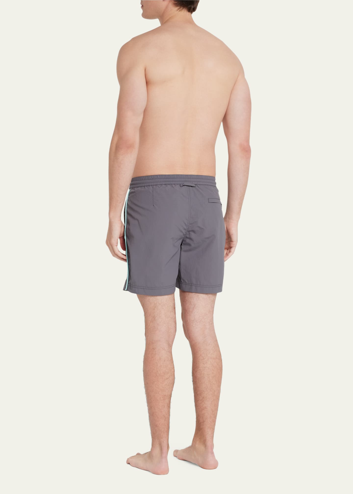 Orlebar Brown Men's Standard Piped Swim Trunks Bergdorf Goodman
