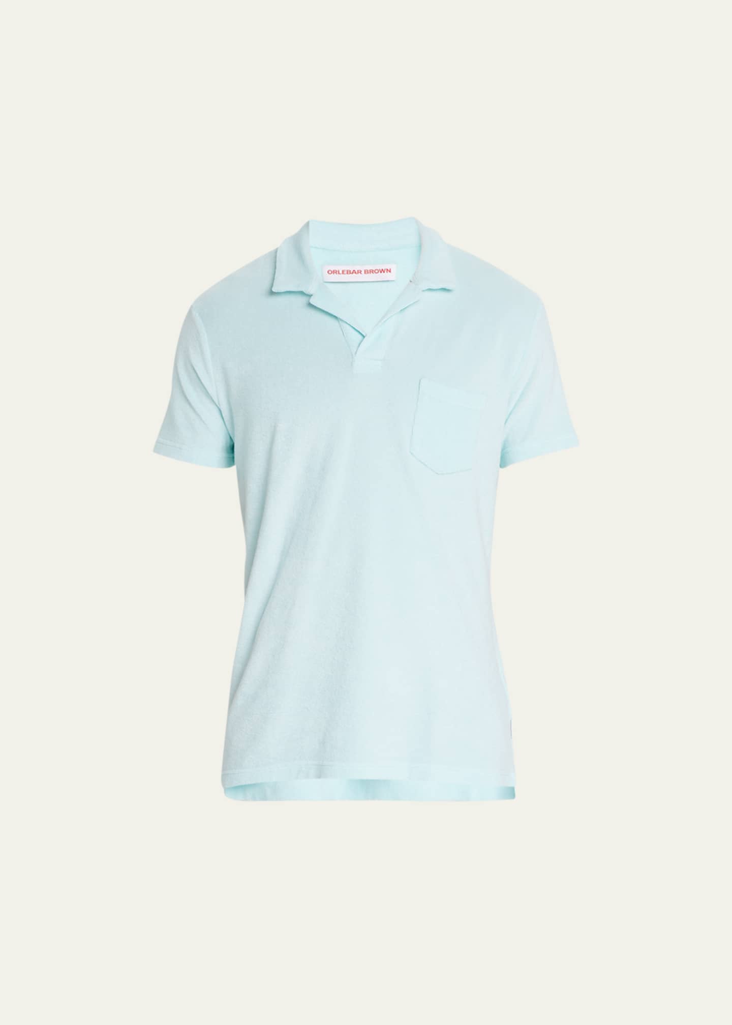 Orlebar Brown Men's Terry Towelling Polo Shirt - Bergdorf Goodman