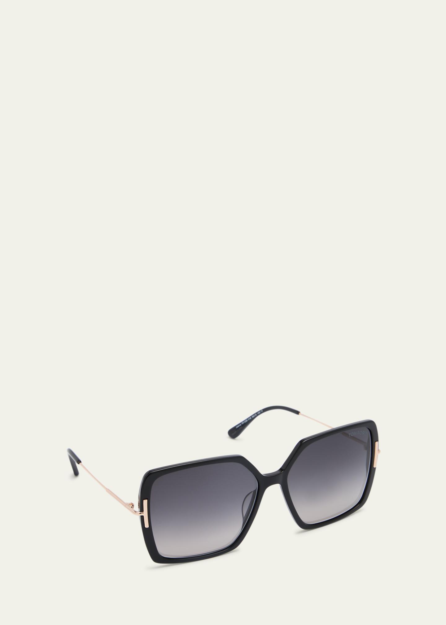 TOM FORD JOANNA BLACK GRADIENT BUTTERFLY SUNGLASSES GRADIENT NWT 560$ JOANNA SUNGLASSES | TOM FORD Fashion main image 4