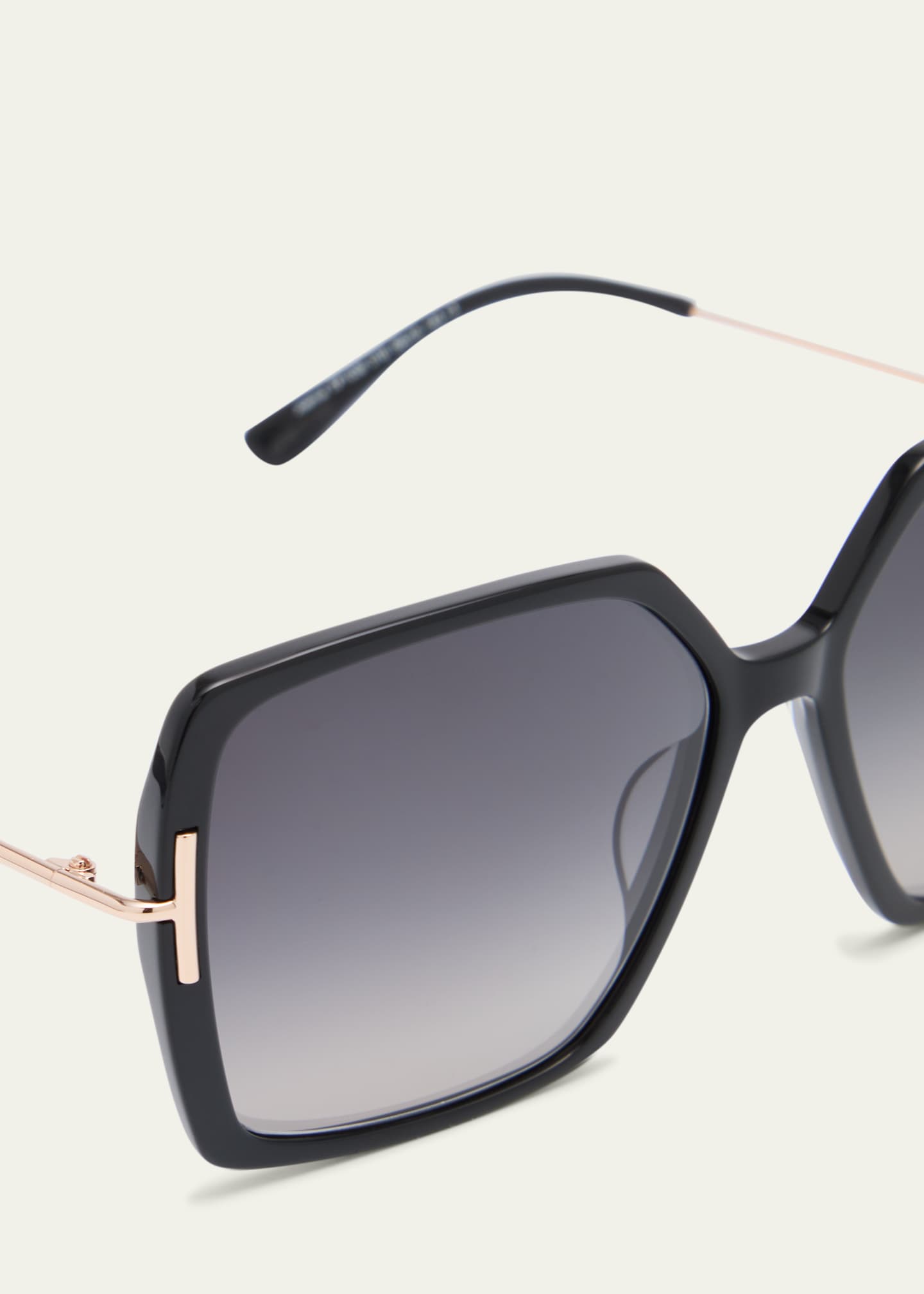 TOM FORD Joanna Mixed-Media Butterfly Sunglasses - Bergdorf