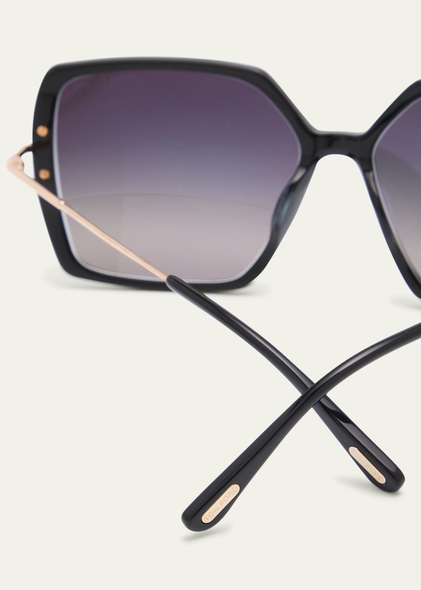 TOM FORD Betina バタフライラウンドサングラス Tom Ford - Bettina