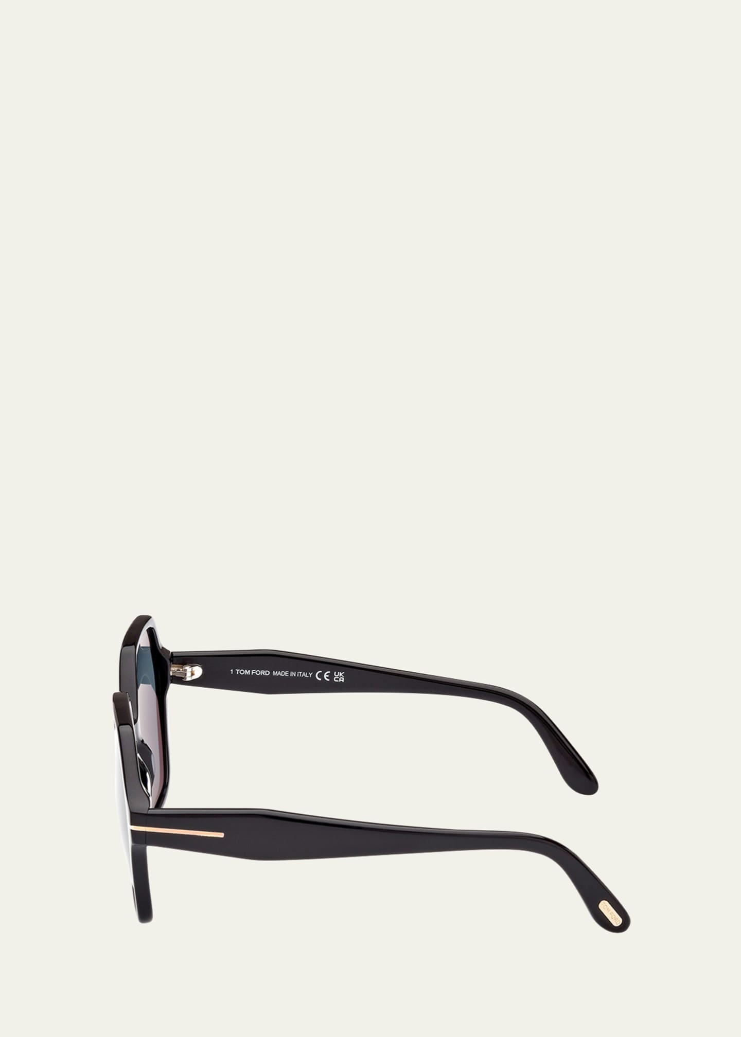 TOM FORD Geometric Square Acetate Sunglasses Image 2 of 2