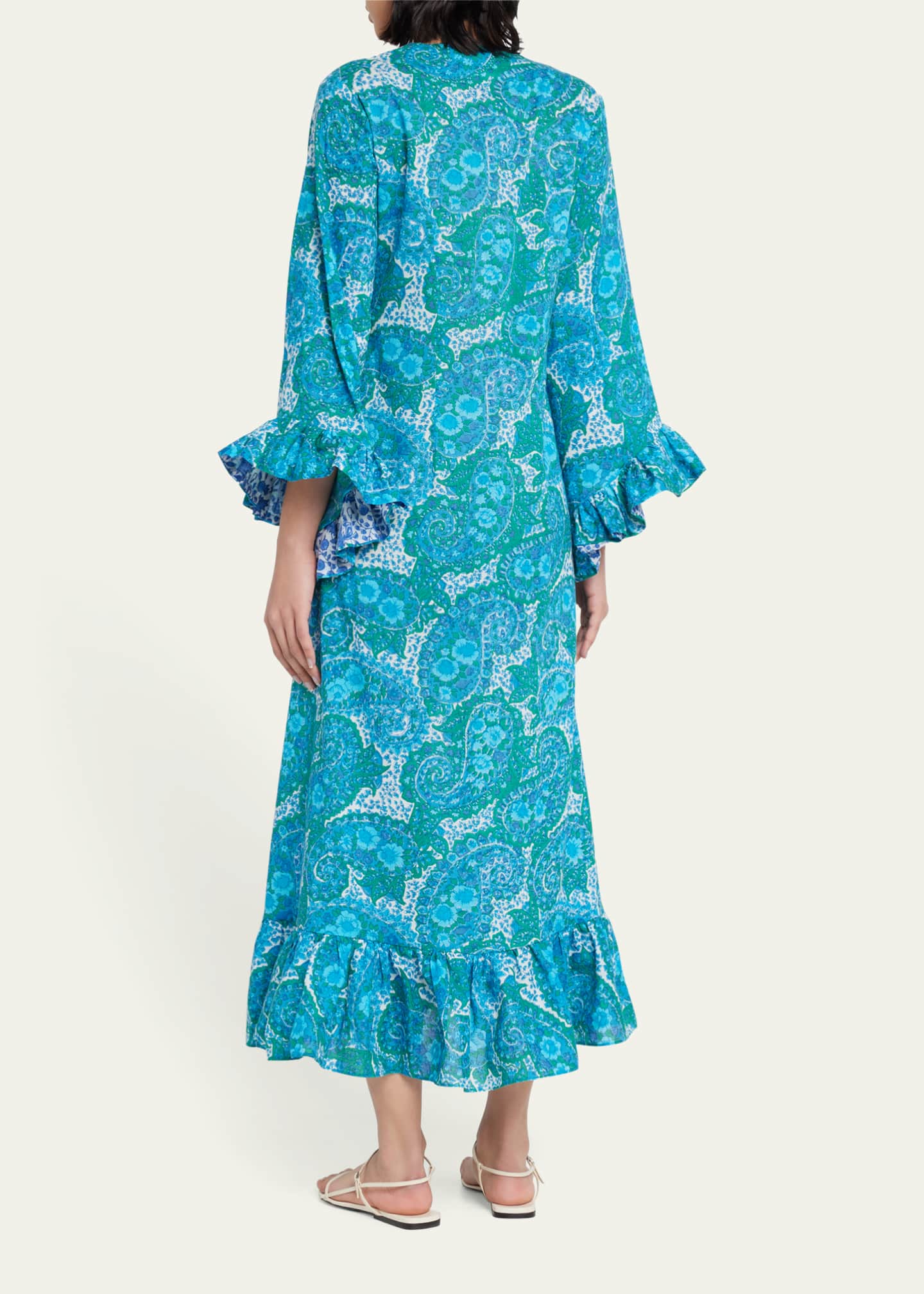 Alix of Bohemia Zelda Pool Paisley Dress Bergdorf Goodman