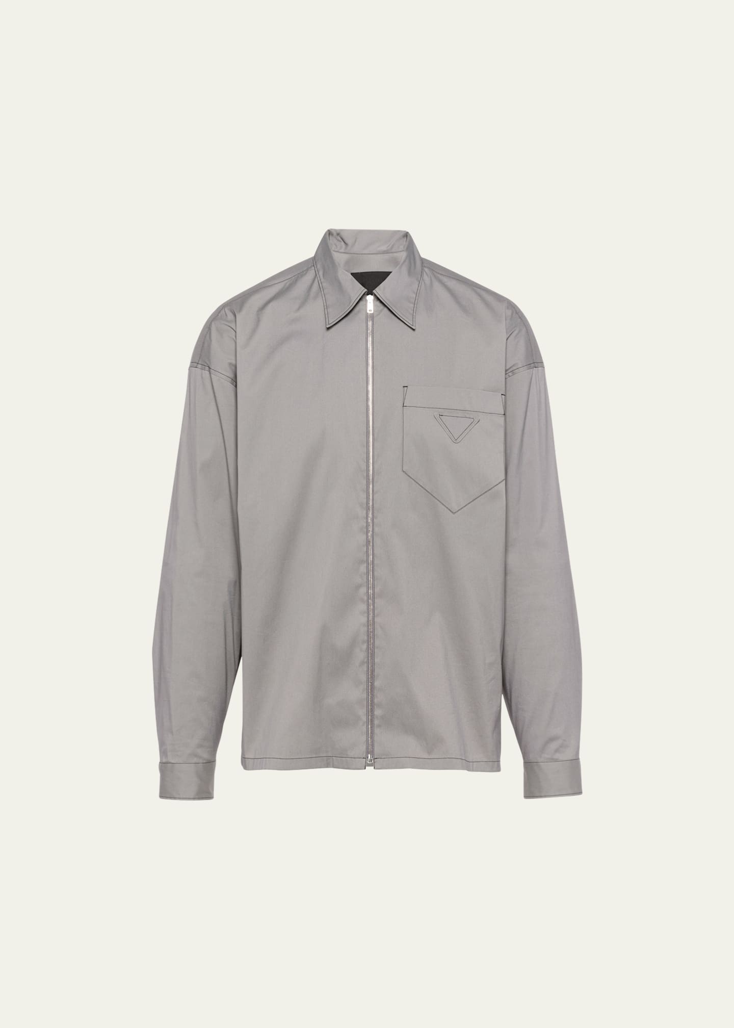 Prada poplin shirt store