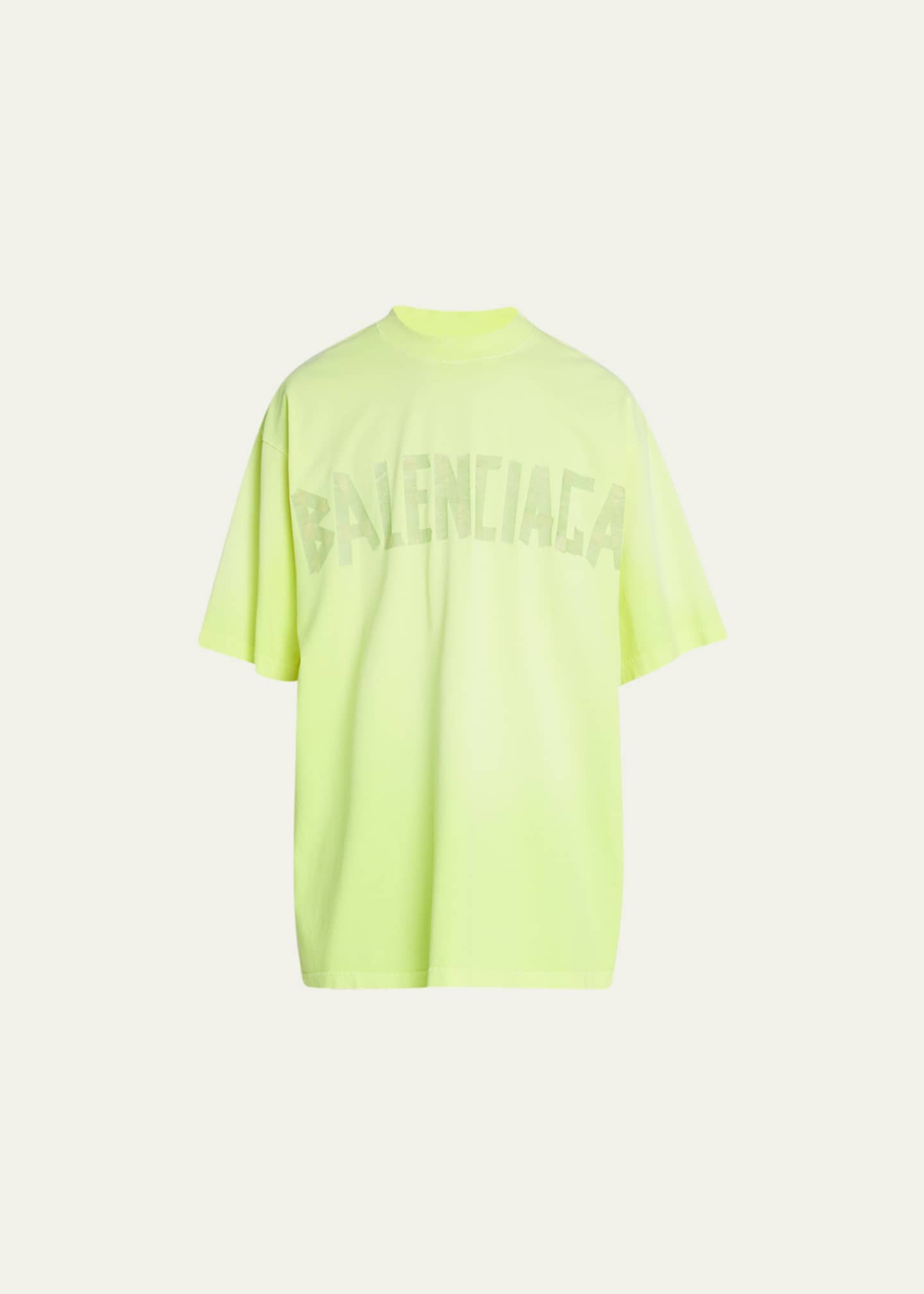 Balenciaga Men's Masking Tape Logo T-Shirt - Bergdorf Goodman