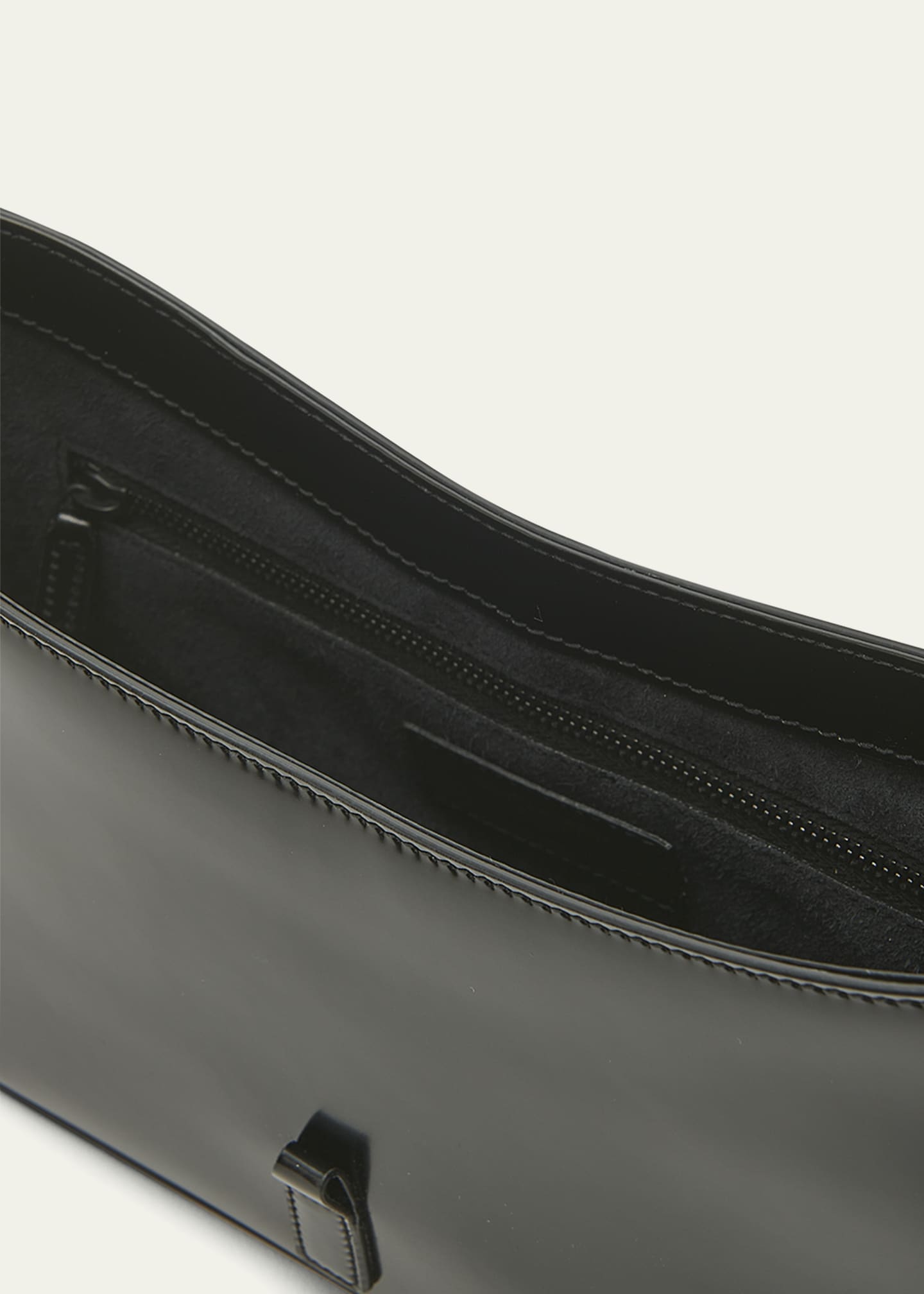 Saint Laurent Le 5 A 7 Patent Leather Hobo Shoulder Bag