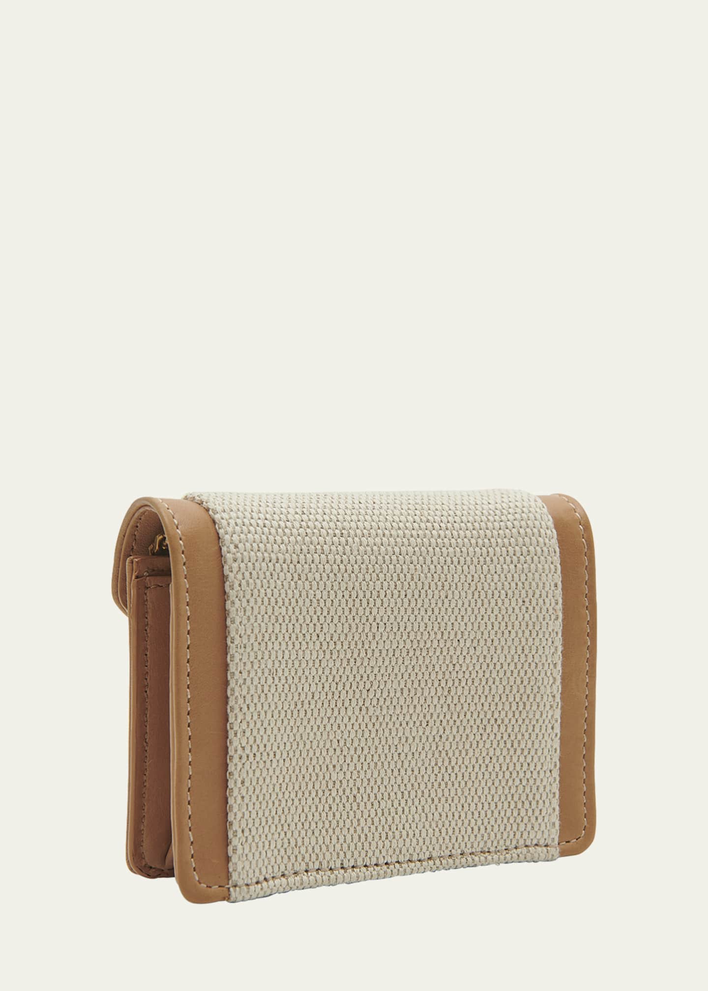 Kirigami vegan leather clutch bag Louis Vuitton Brown in Vegan