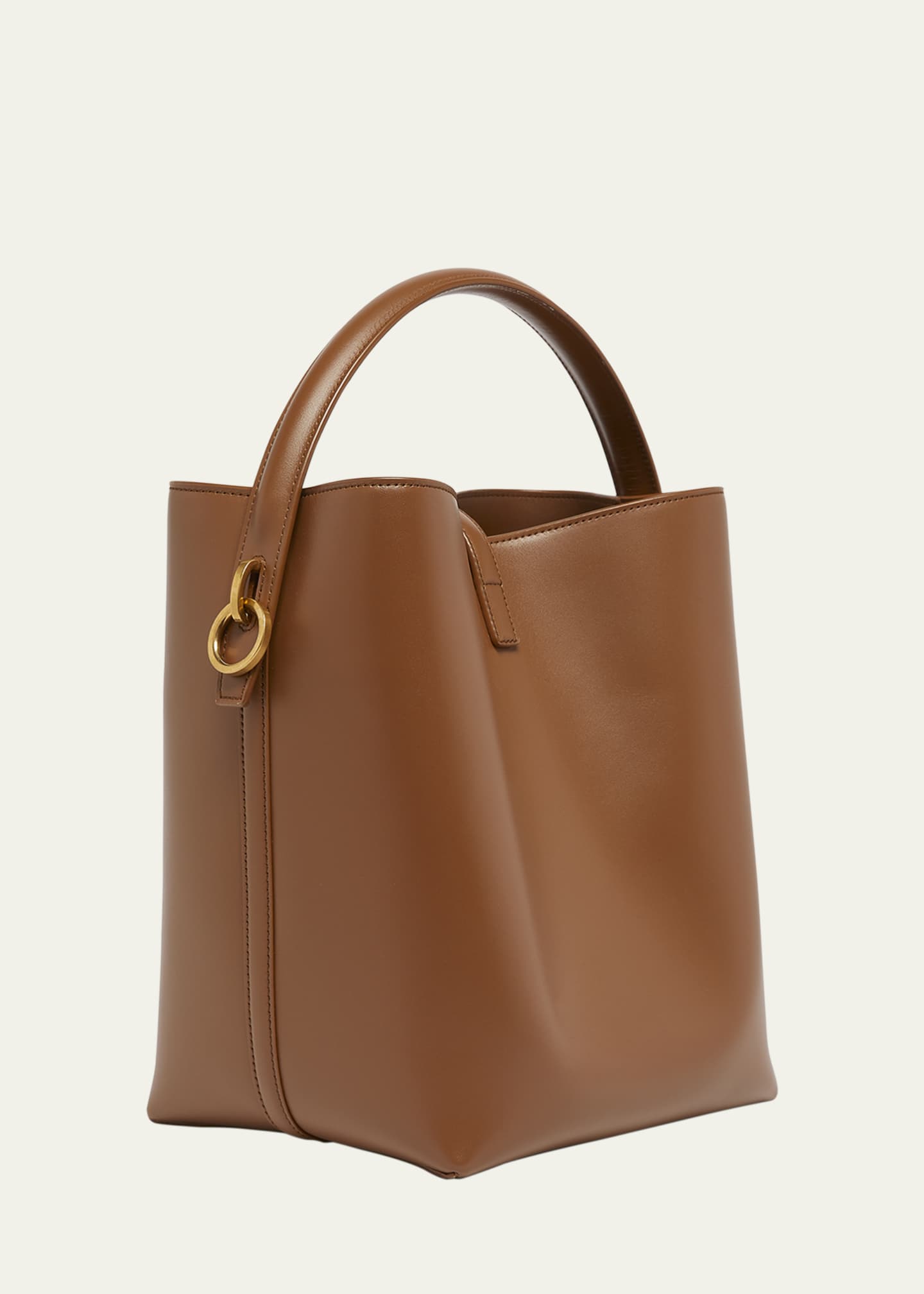 Saint Laurent Le 37 YSL Bucket Bag in Smooth Leather Image 3 of 5