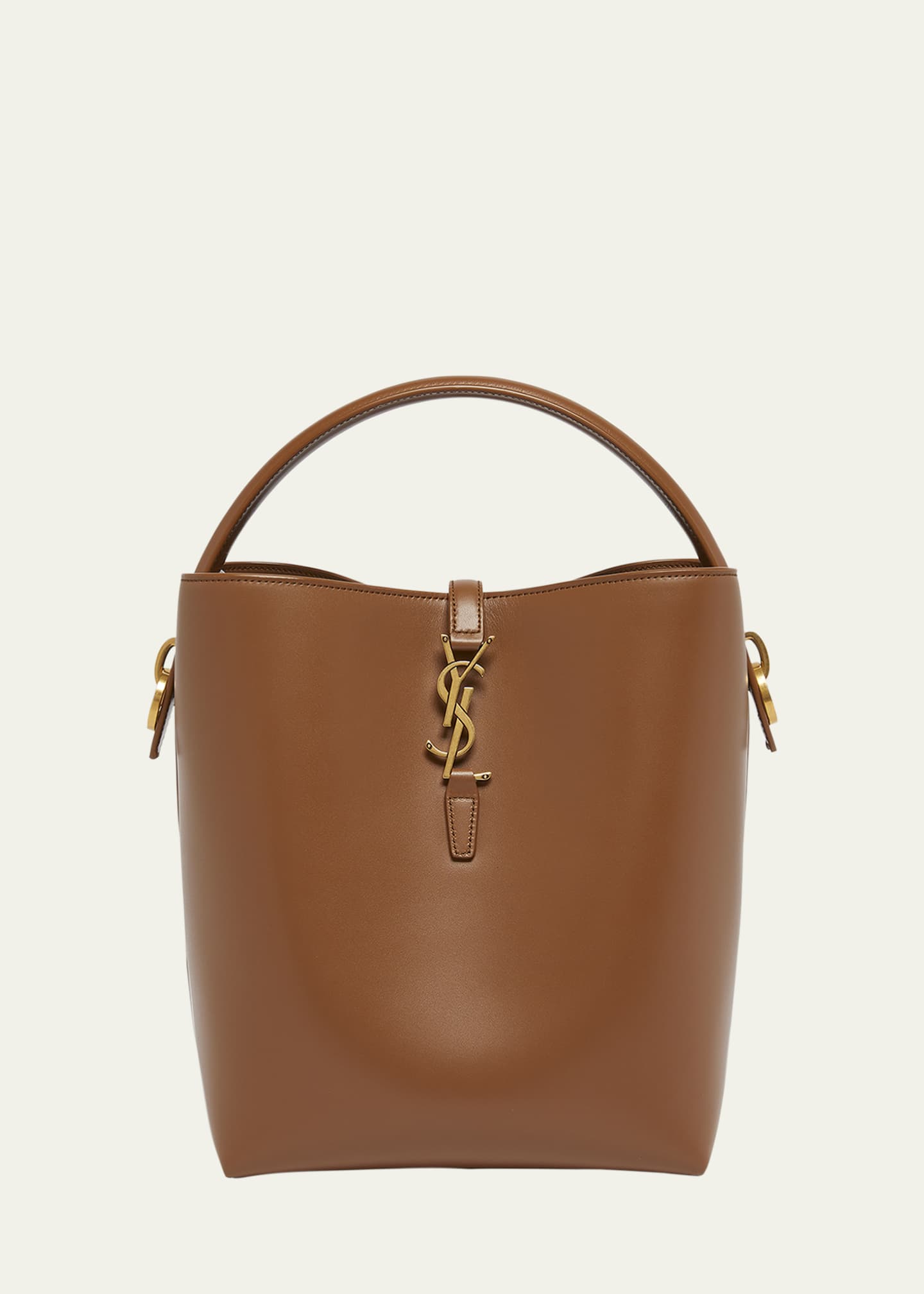 Saint Laurent Le 37 YSL Bucket Bag in Smooth Leather Image 1 of 5