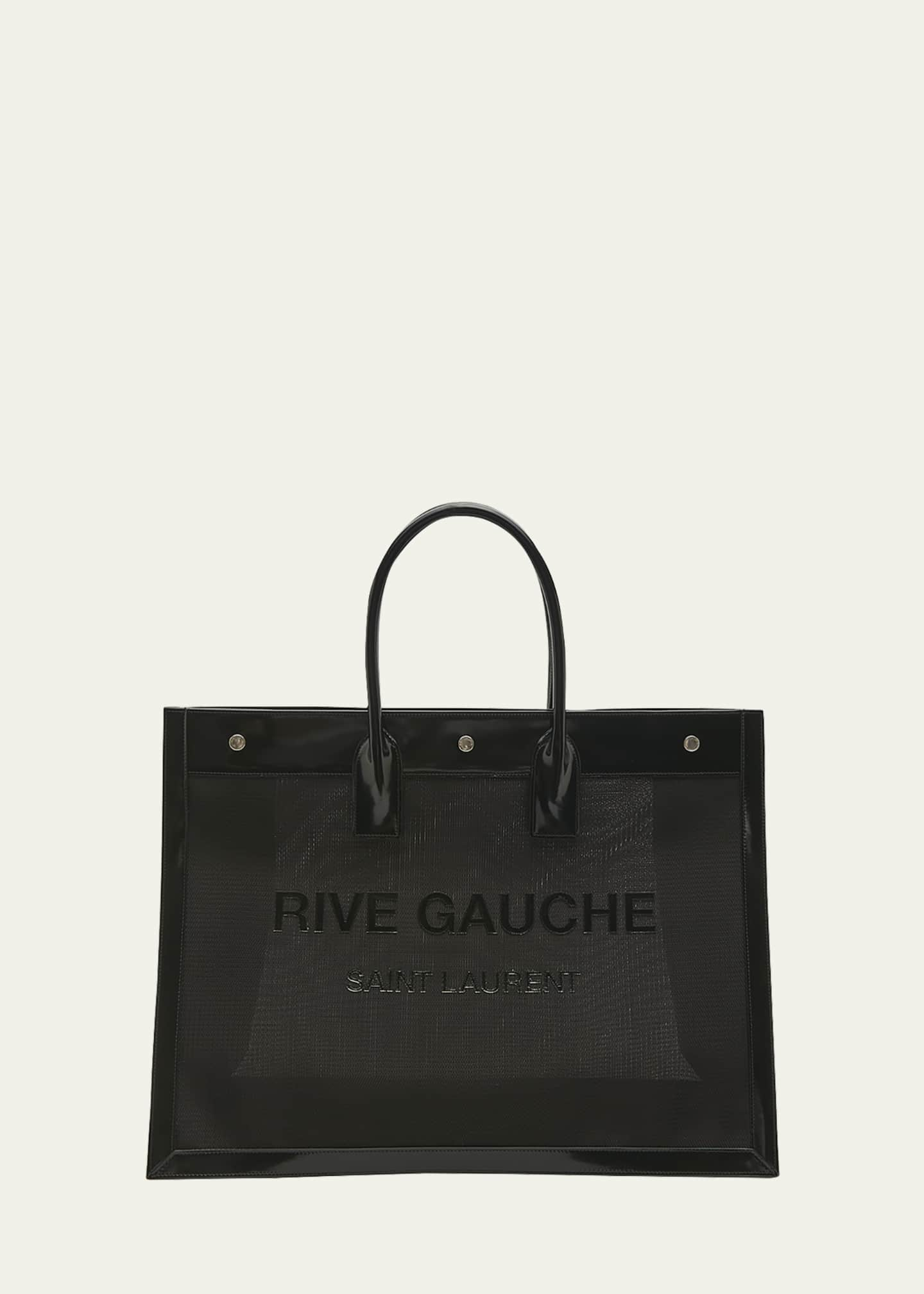 Saint Laurent Rive Gauche Small Mesh Tote Bag